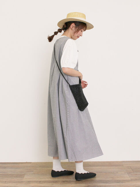 Samansa Mos2「袖タテフリルTシャツ」|Tシャツ・カットソー|