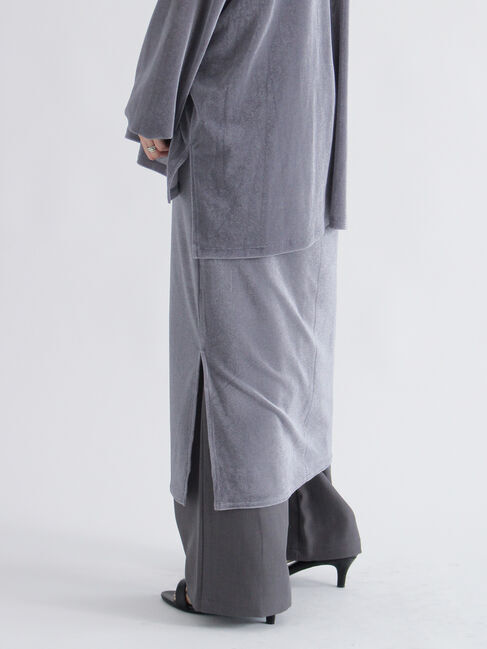 sm2rhythm「シアーベロアレイヤードスカート」|スカート|