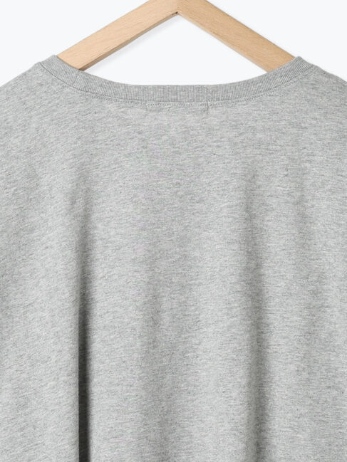 Samansa Mos2 blue「◎箔プリントTシャツ」|Tシャツ・カットソー|