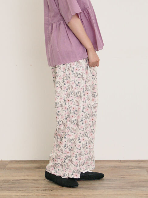 Samansa Mos2「◎花柄イージーパンツ」|その他|