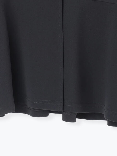 Samansa Mos2 blue「ペプラムベスト(セットアップ可)」|ダウンベスト・ベスト|