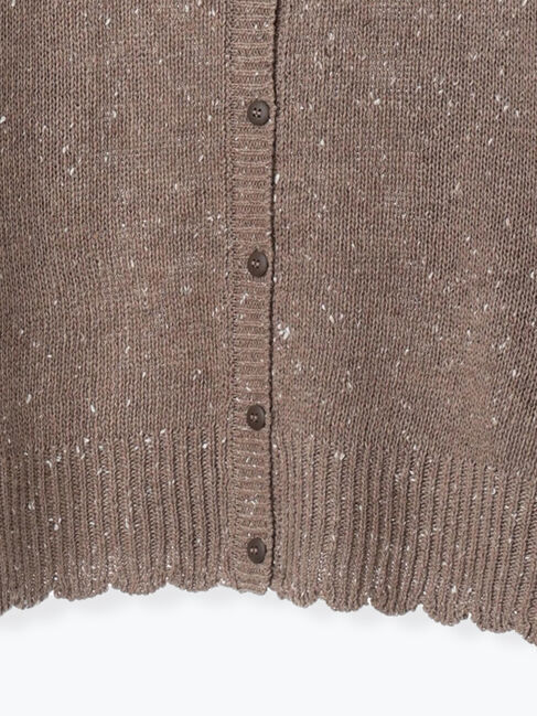 Samansa Mos2「【マカベアリス&times;Samansa Mos2】刺繍カーディガン」|カーディガン|