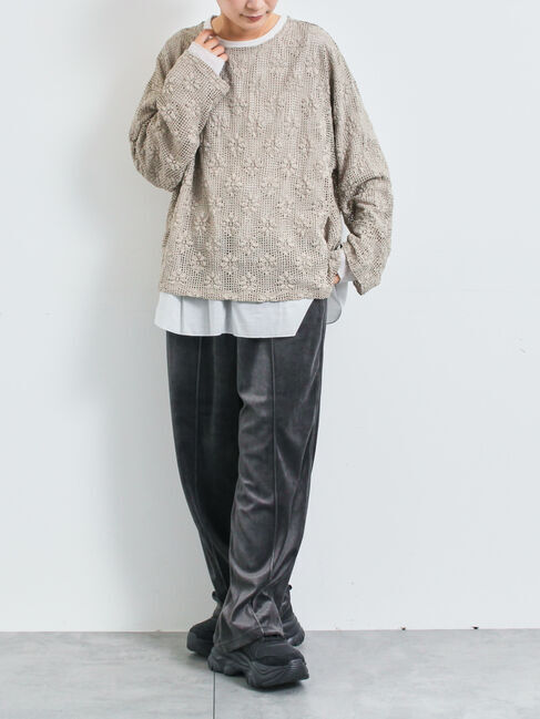 SM2「布帛切替ロンT」|Tシャツ・カットソー|