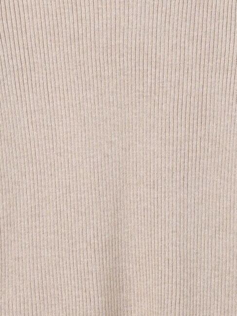 Samansa Mos2「【ゆべし&times;Samansa Mos2】ティペット付リブニット」|ニット・セーター|