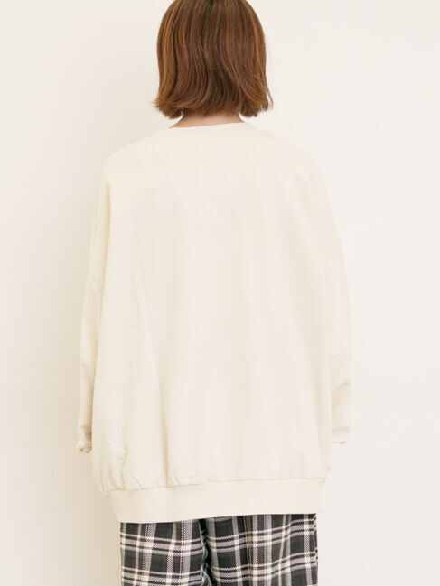 Samansa Mos2「グランジロゴスウェット」|Tシャツ・カットソー|