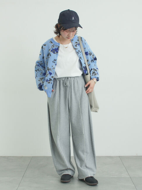 Samansa Mos2「【汗染み防止】ノースリーブTシャツ」|Tシャツ・カットソー|