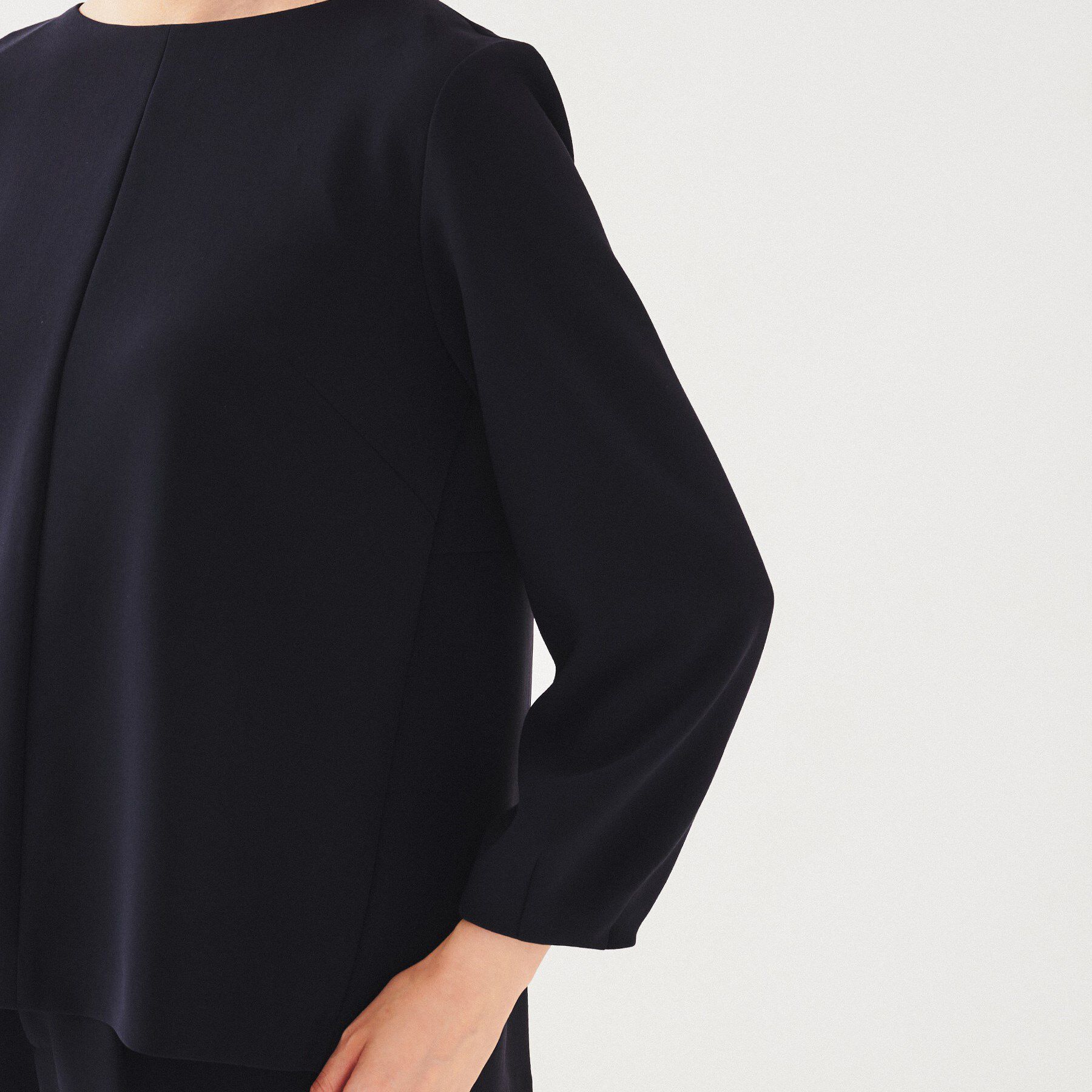 UNTITLED「【セットアップ可能】ペプラムブラウス」|シャツ・ブラウス|