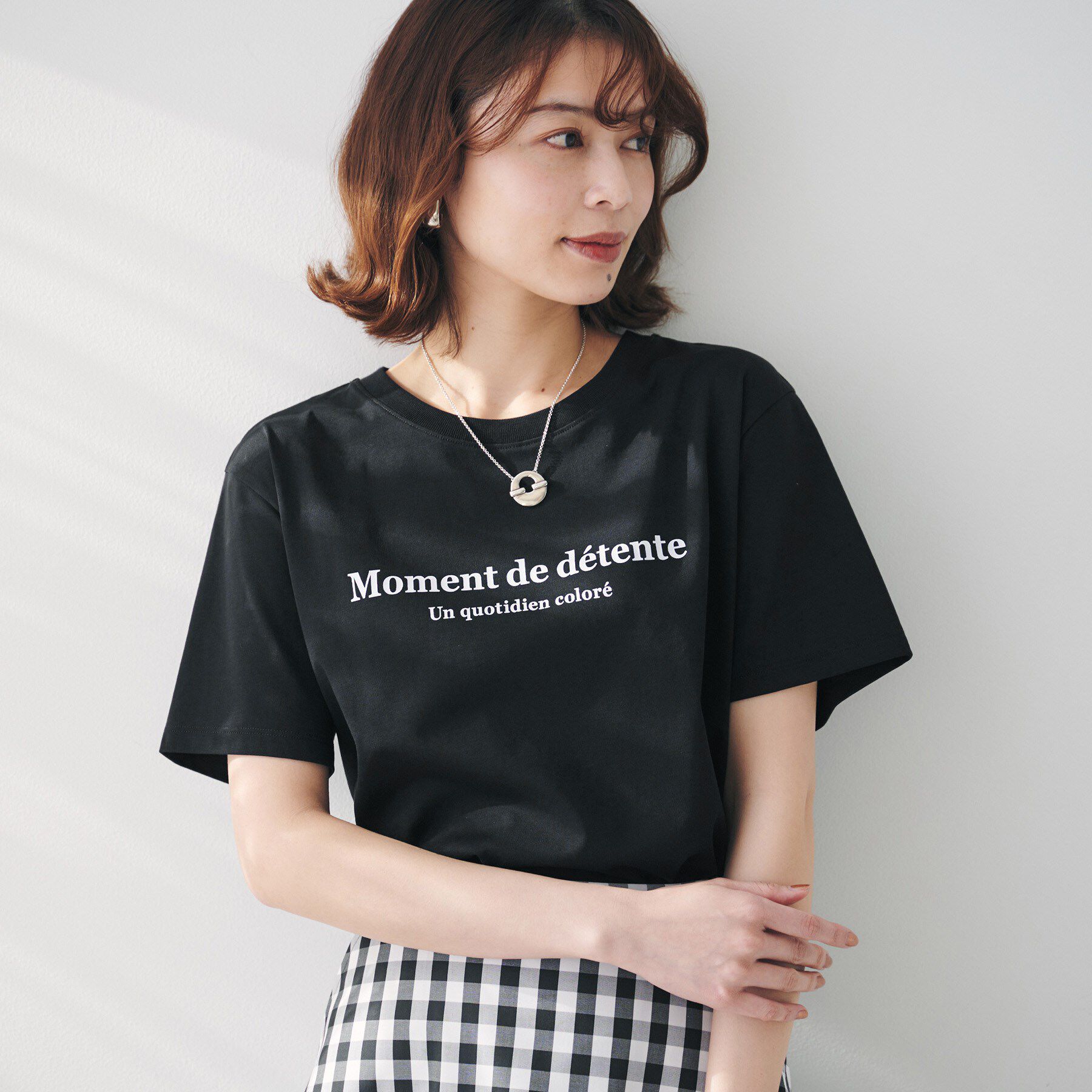 UNTITLED「【洗える】ロゴTシャツ」|Tシャツ・カットソー|