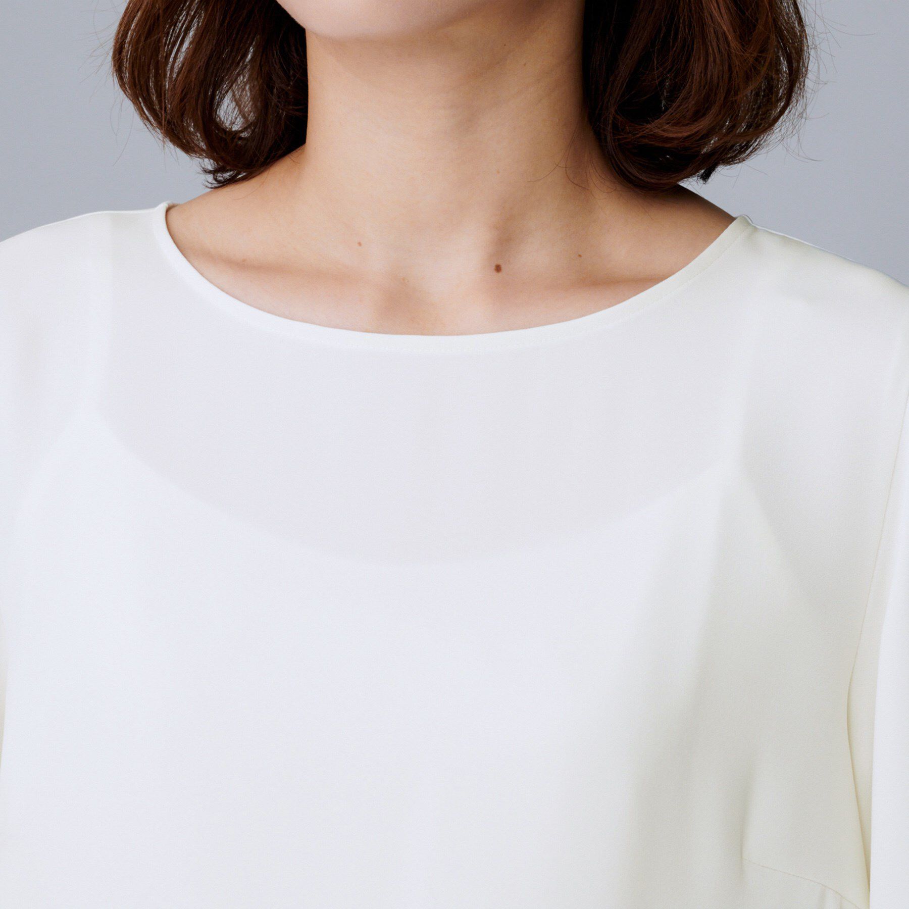 UNTITLED「【洗える/重ね着/フォーマル】レイヤード ペプラムブラウス」|シャツ・ブラウス|