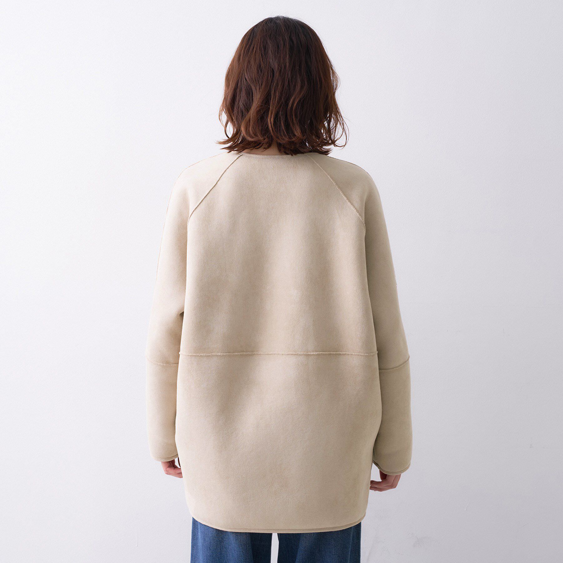 UNTITLED「【Munich】リバーシブルコート」|ノーカラーコート|