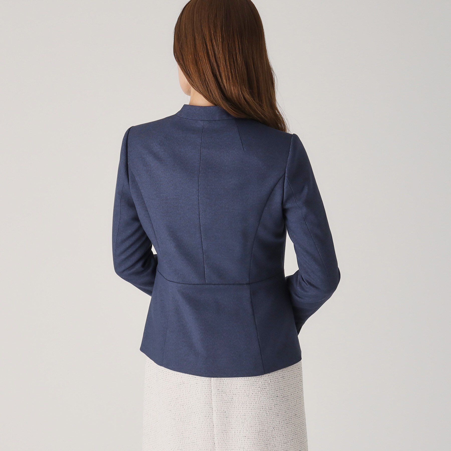 COUP DE CHANCE「【洗える／日本製／スーツ可】ノーカラージャケット」|テーラードジャケット|
