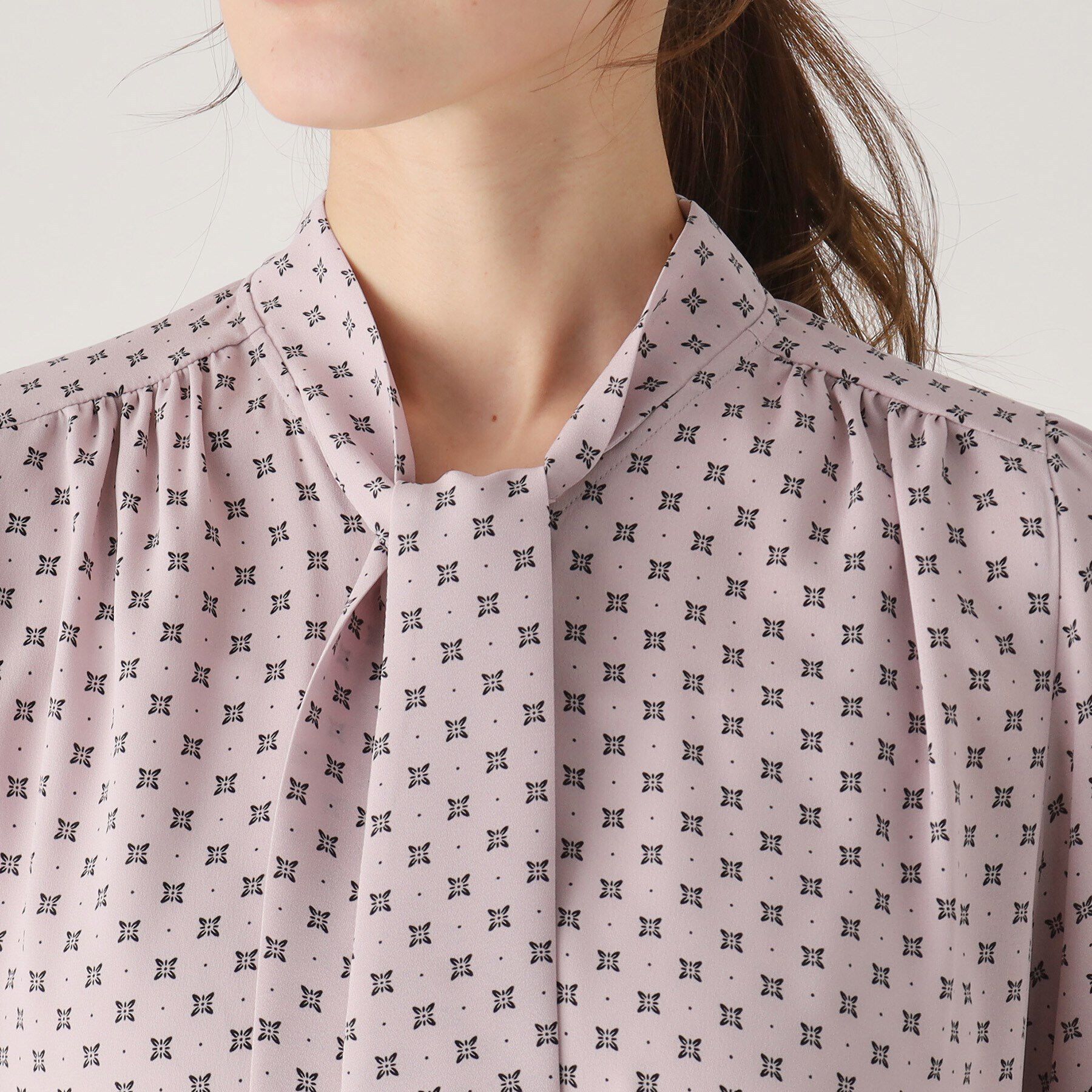 COUP DE CHANCE「【洗える／日本製】ボウブラウス」|シャツ・ブラウス|