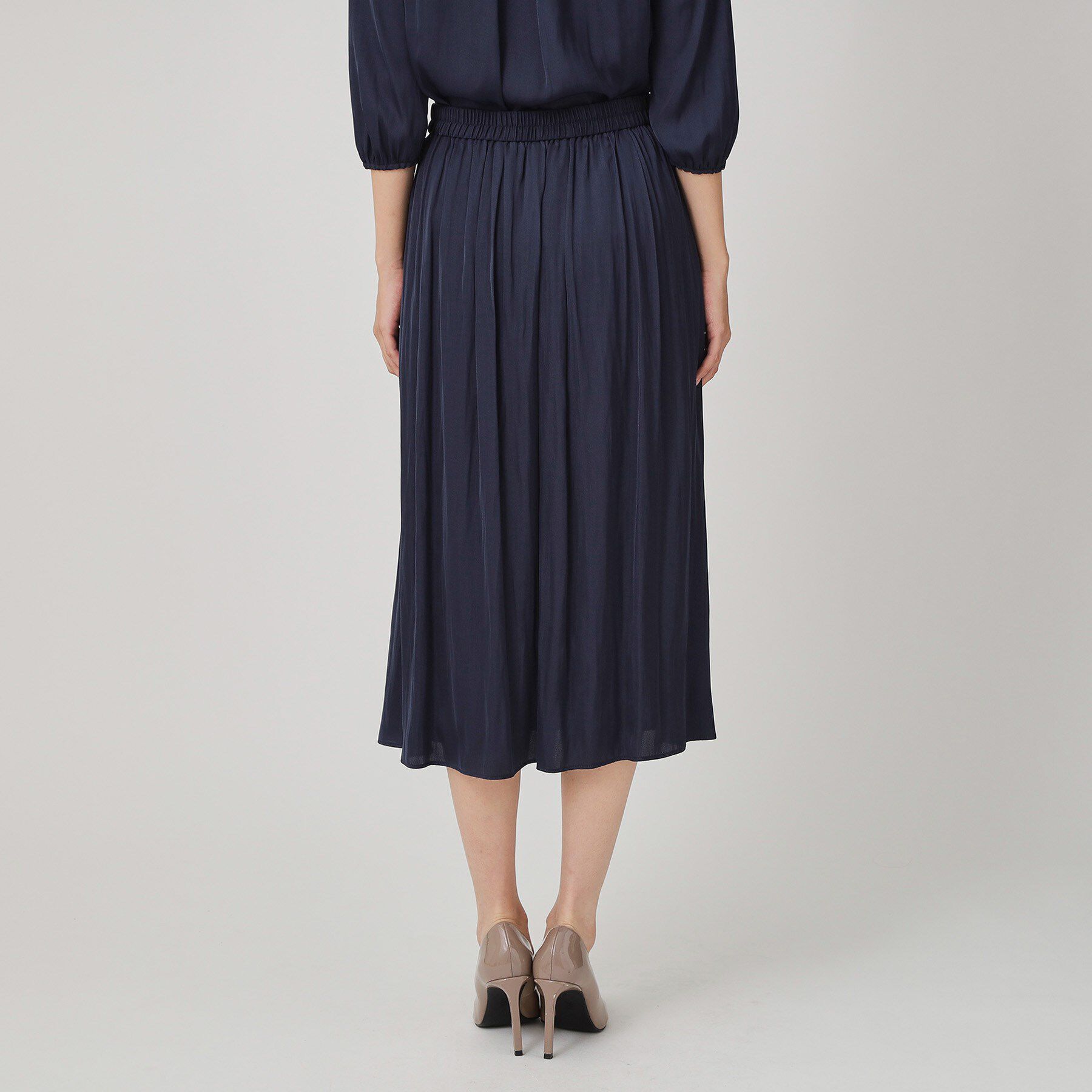 COUP DE CHANCE「【手洗い可／セットアップ可】エアリーなギャザースカート」|スカート|