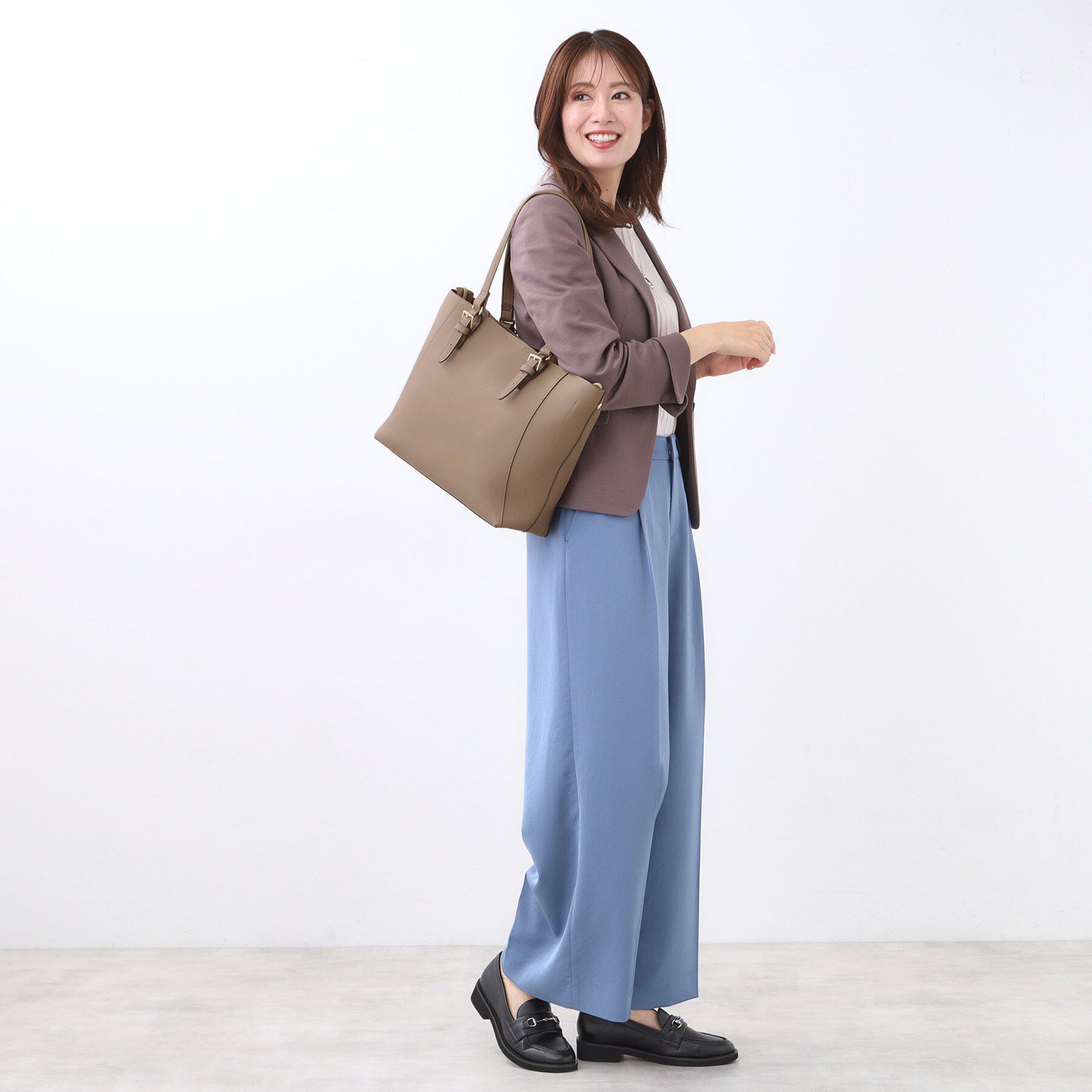 Reflect「【WEB先行カラーあり／たっぷり収納！／通勤におすすめ】&rsquo;25秋冬毎日バッグ」|トートバッグ|