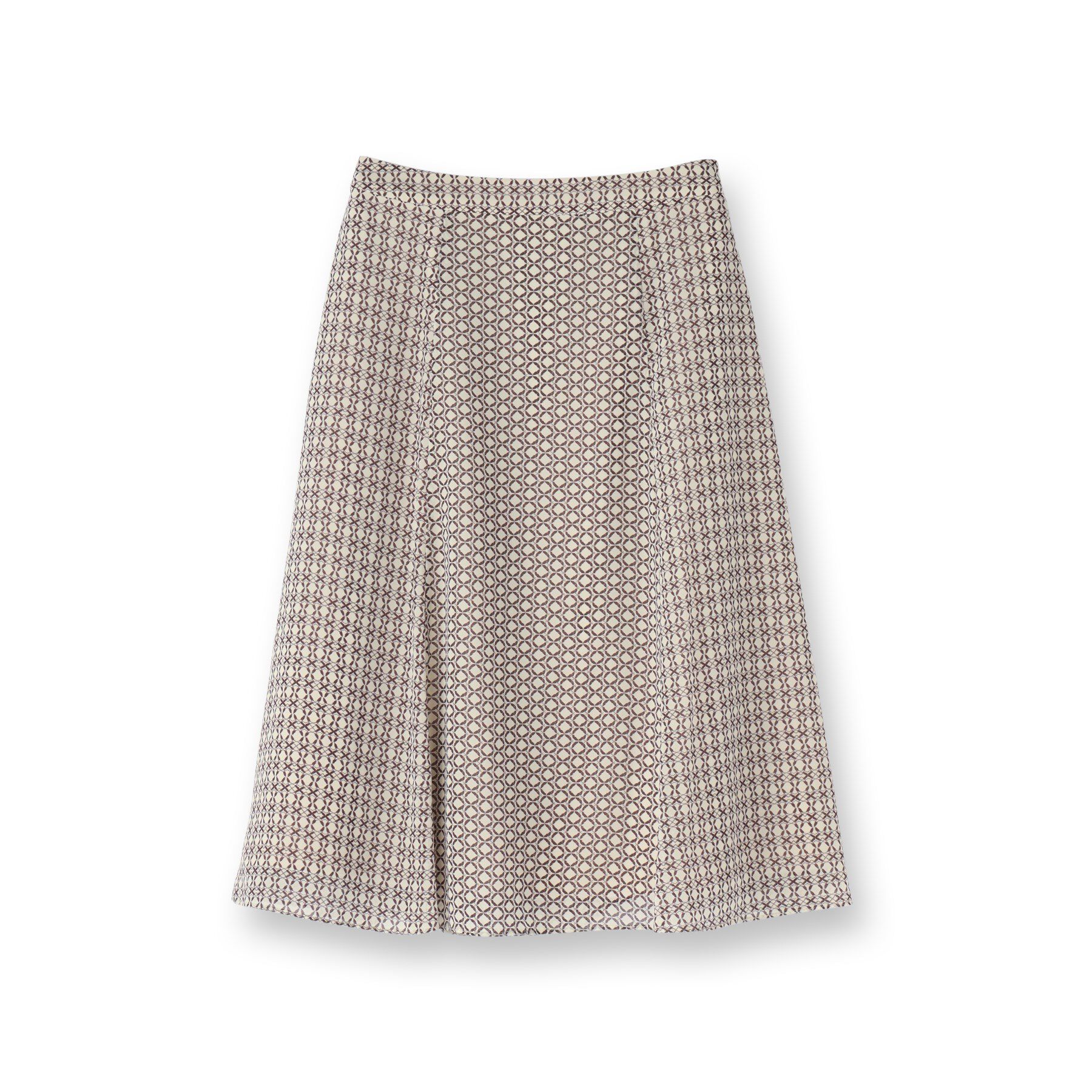 Reflect「【きちんと見え／セットアップ可／通勤におすすめ◎】フレアプリントスカート」|スカート|