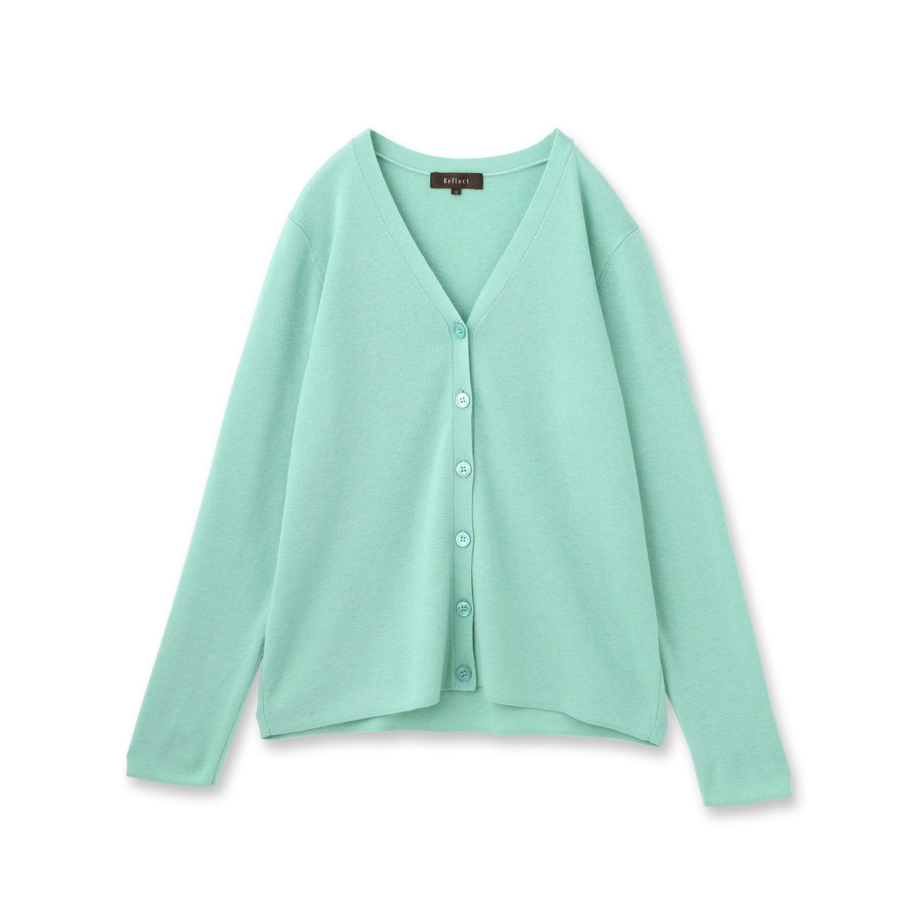 Reflect「【選べる5色／アンサンブル可】Vネックカーディガン」|カーディガン|