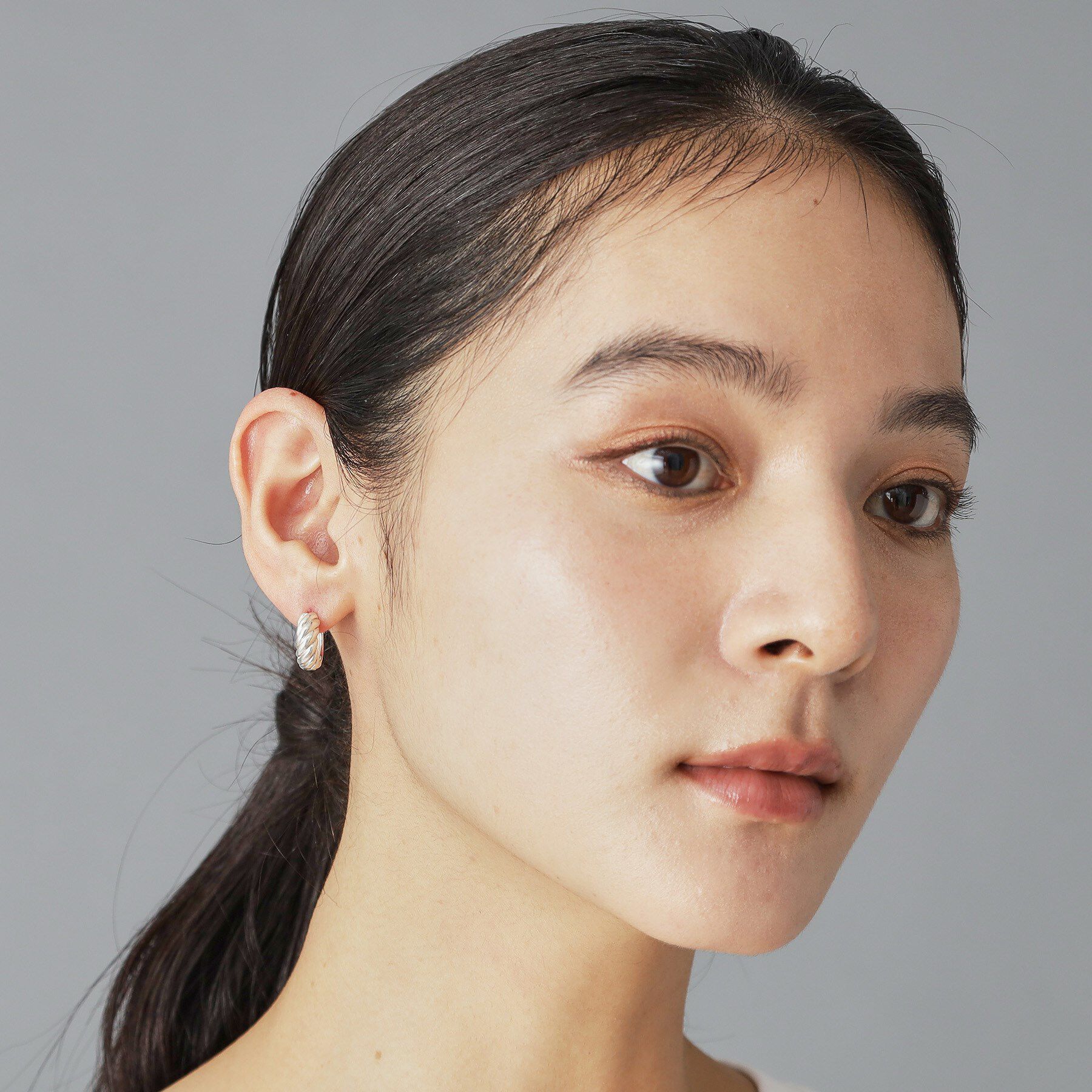 DRESSTERIOR「SV925ツイストデザインピアス」|ピアス|