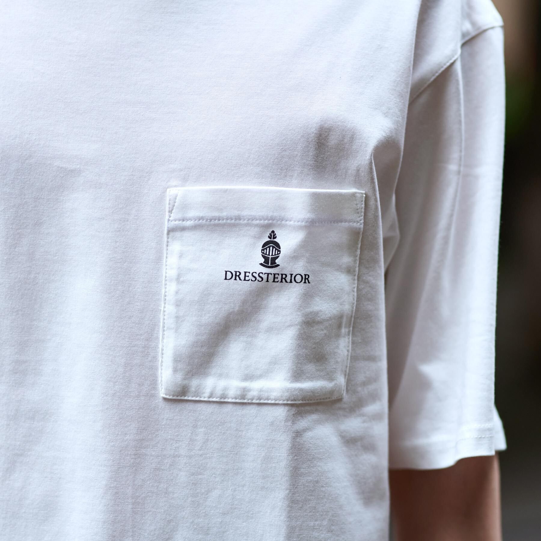 DRESSTERIOR「バックプリント ハーフスリーブTシャツ」|Tシャツ・カットソー|