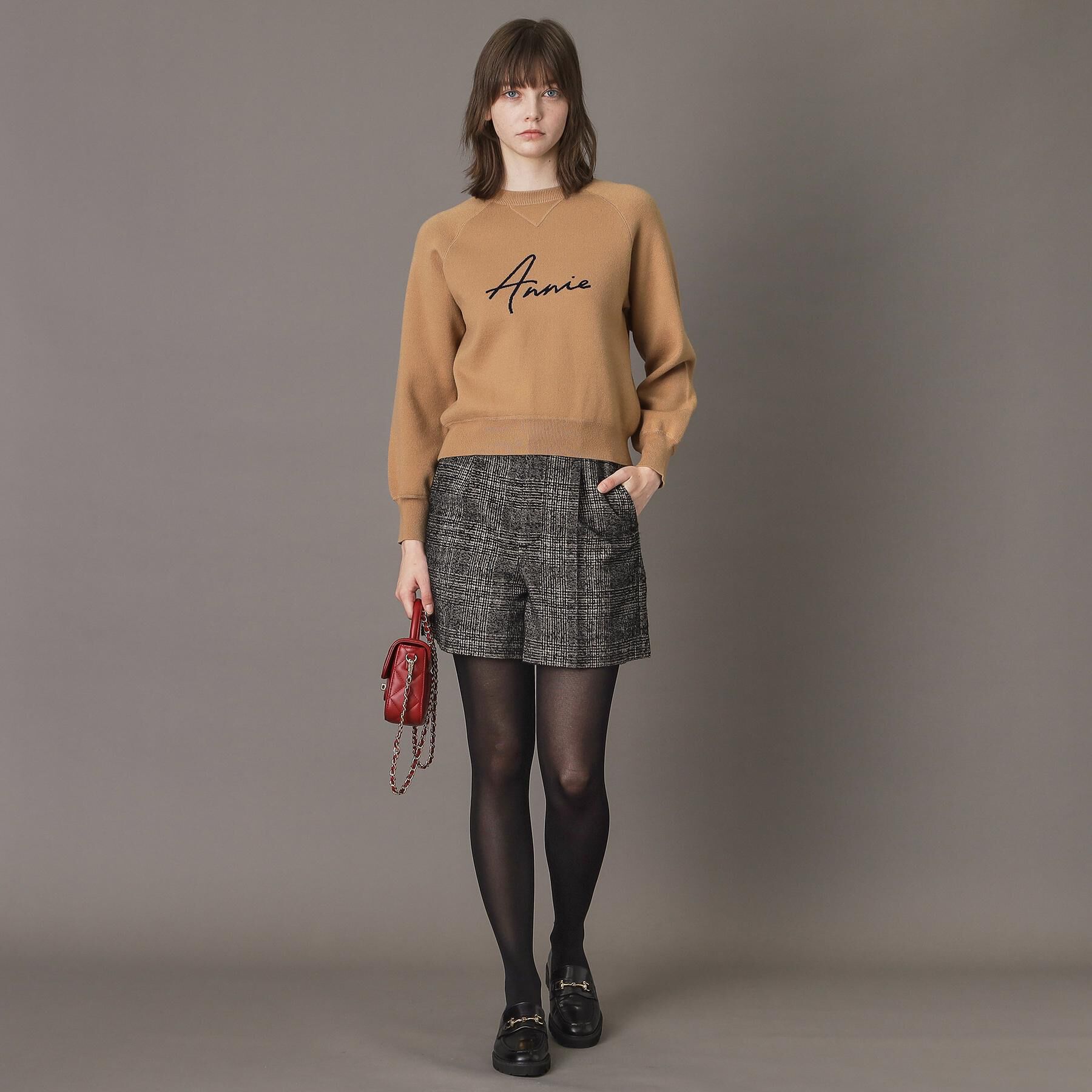 DRESSTERIOR「【CLASSY.12月号掲載】アニージャカードニット」|ニット・セーター|