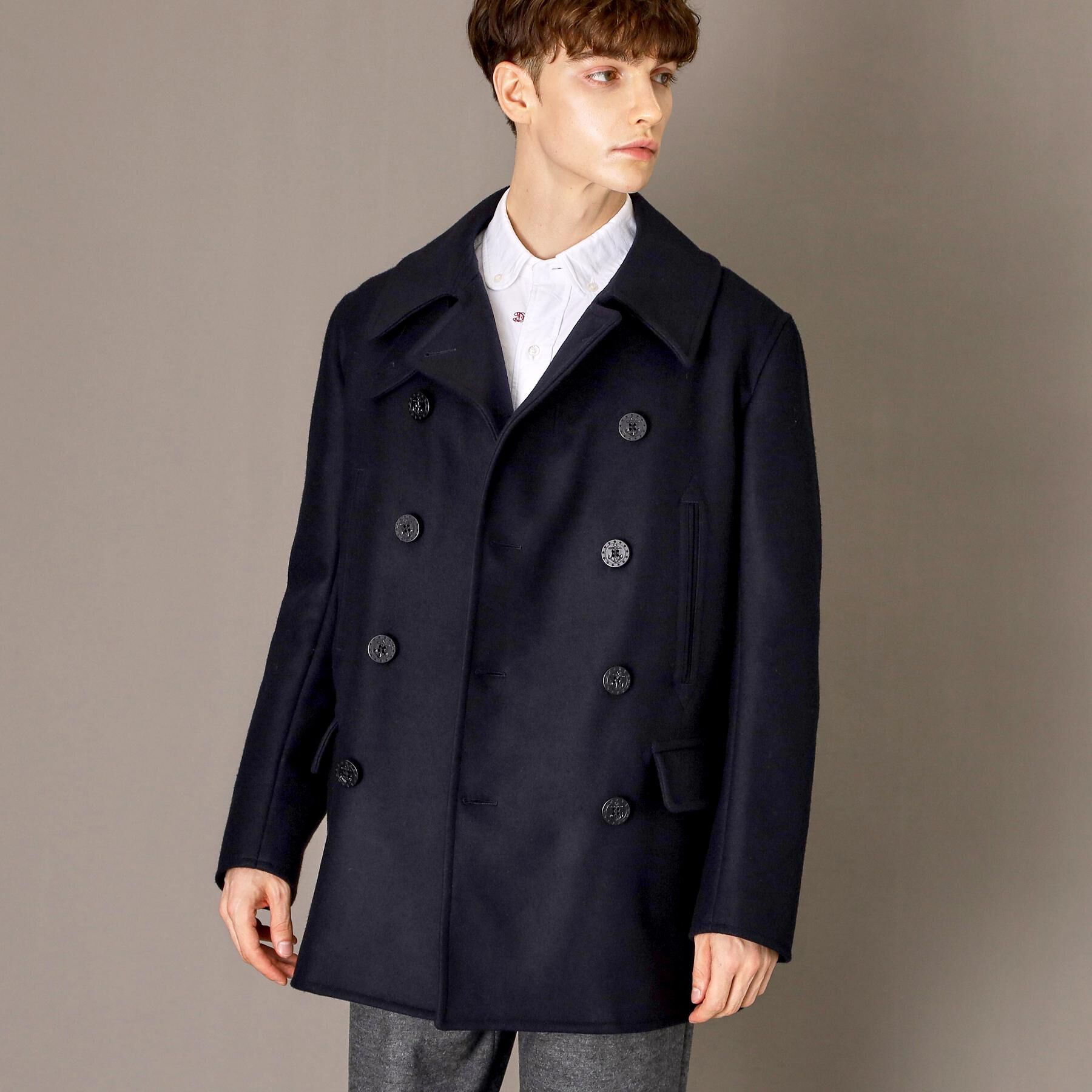 DRESSTERIOR「【干場義雅&times;DRESSTERIOR】コラボ ピーコート」|ピーコート|