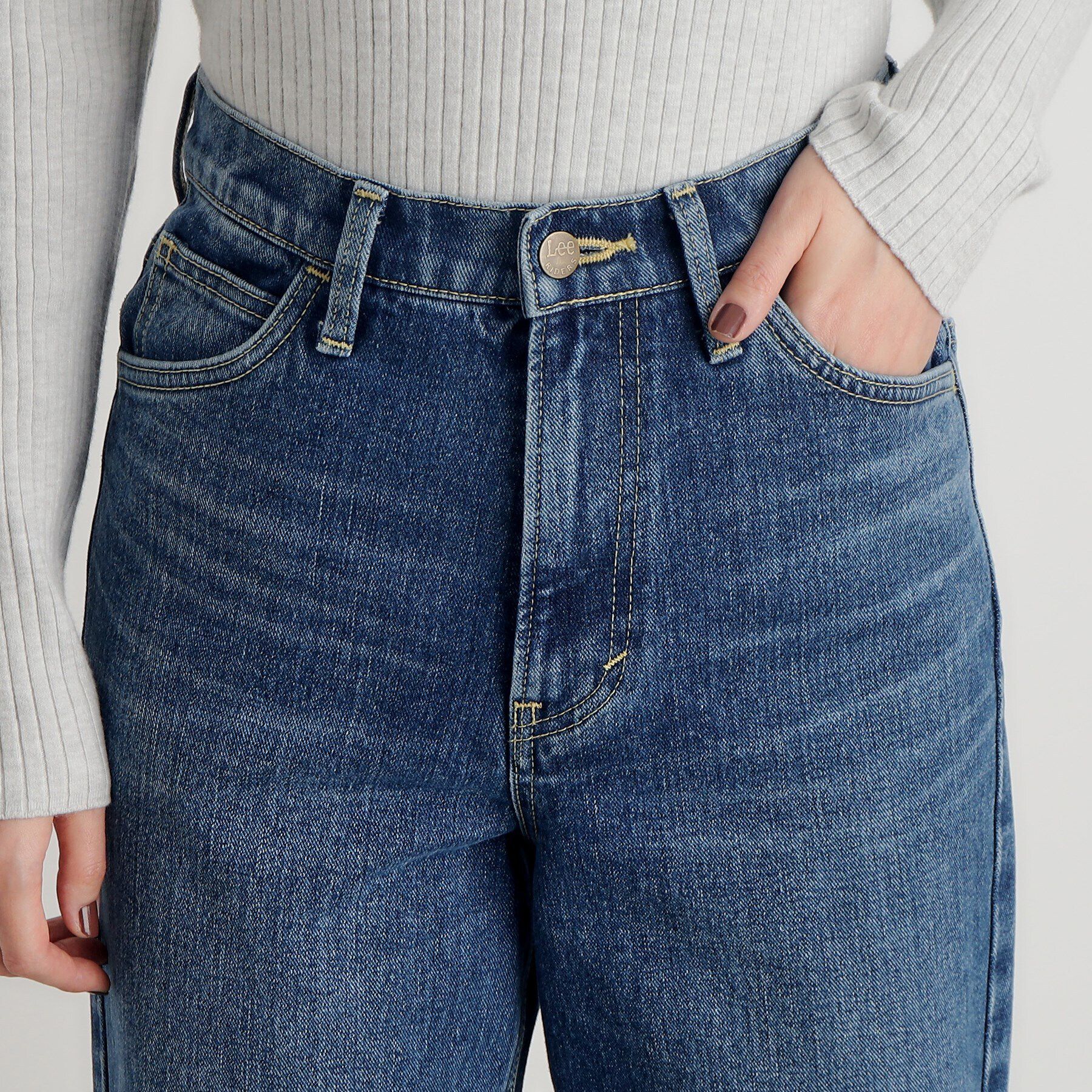 grove「【Lee&times;grove別注】STRAIGHT DENIM PANTS」|デニム|