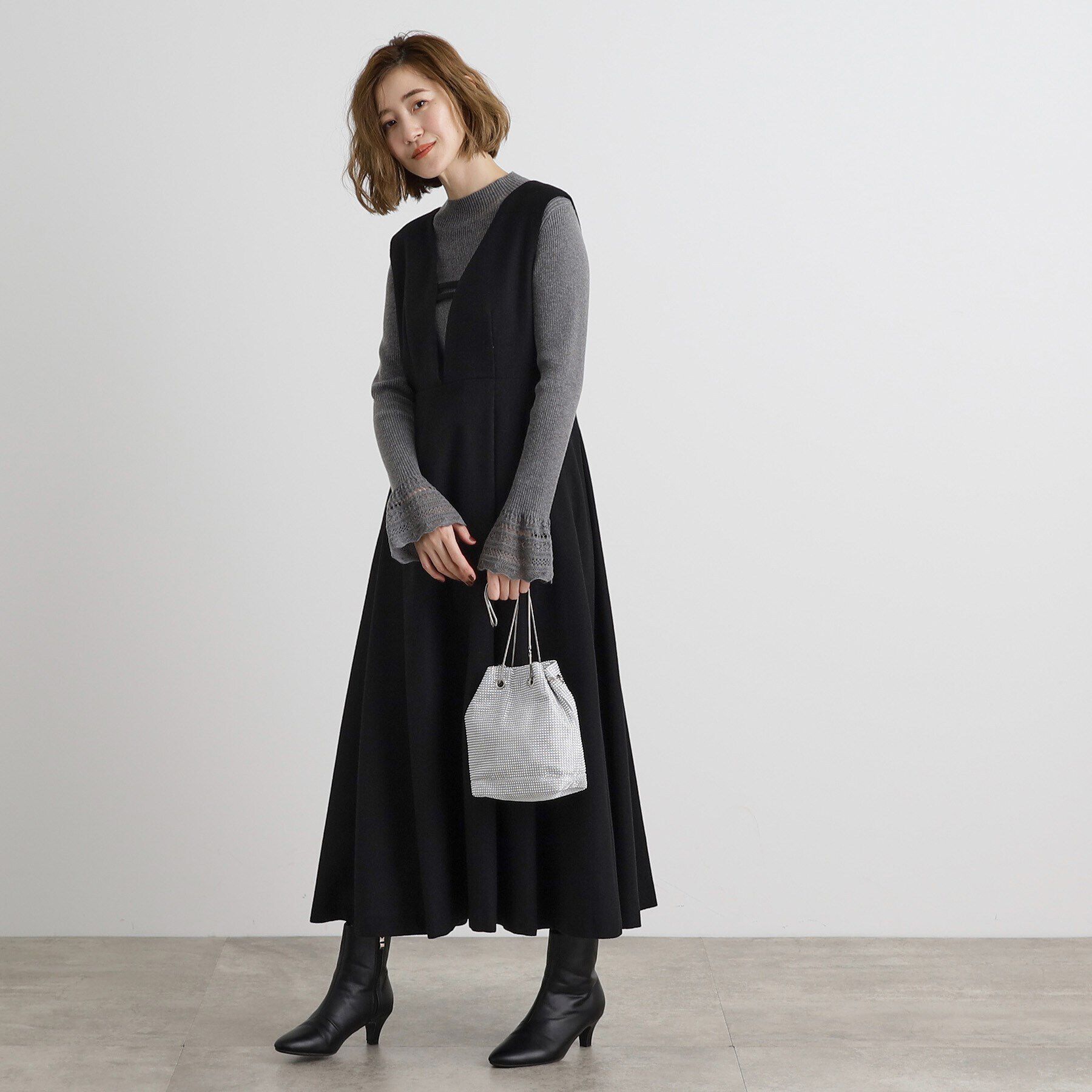 grove「アソートチェーン巾着ショルダー」|ショルダー・メッセンジャー|