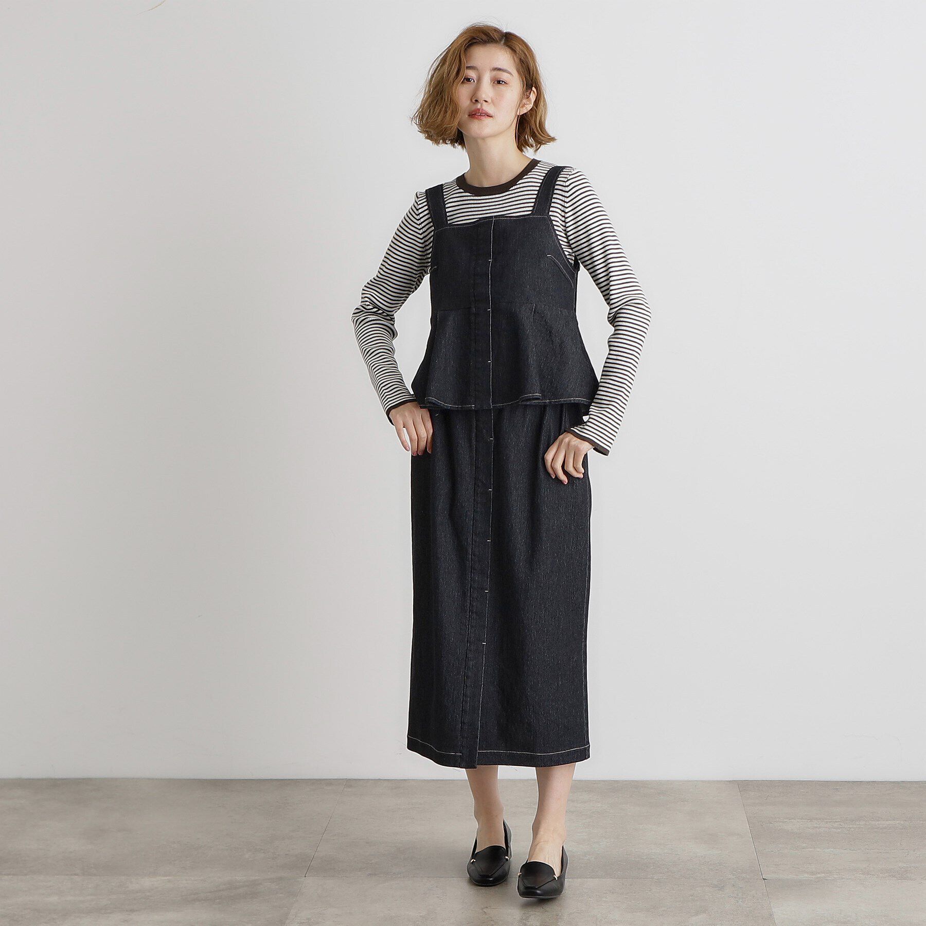 grove「デニムビスチェSET UP」|スーツ|