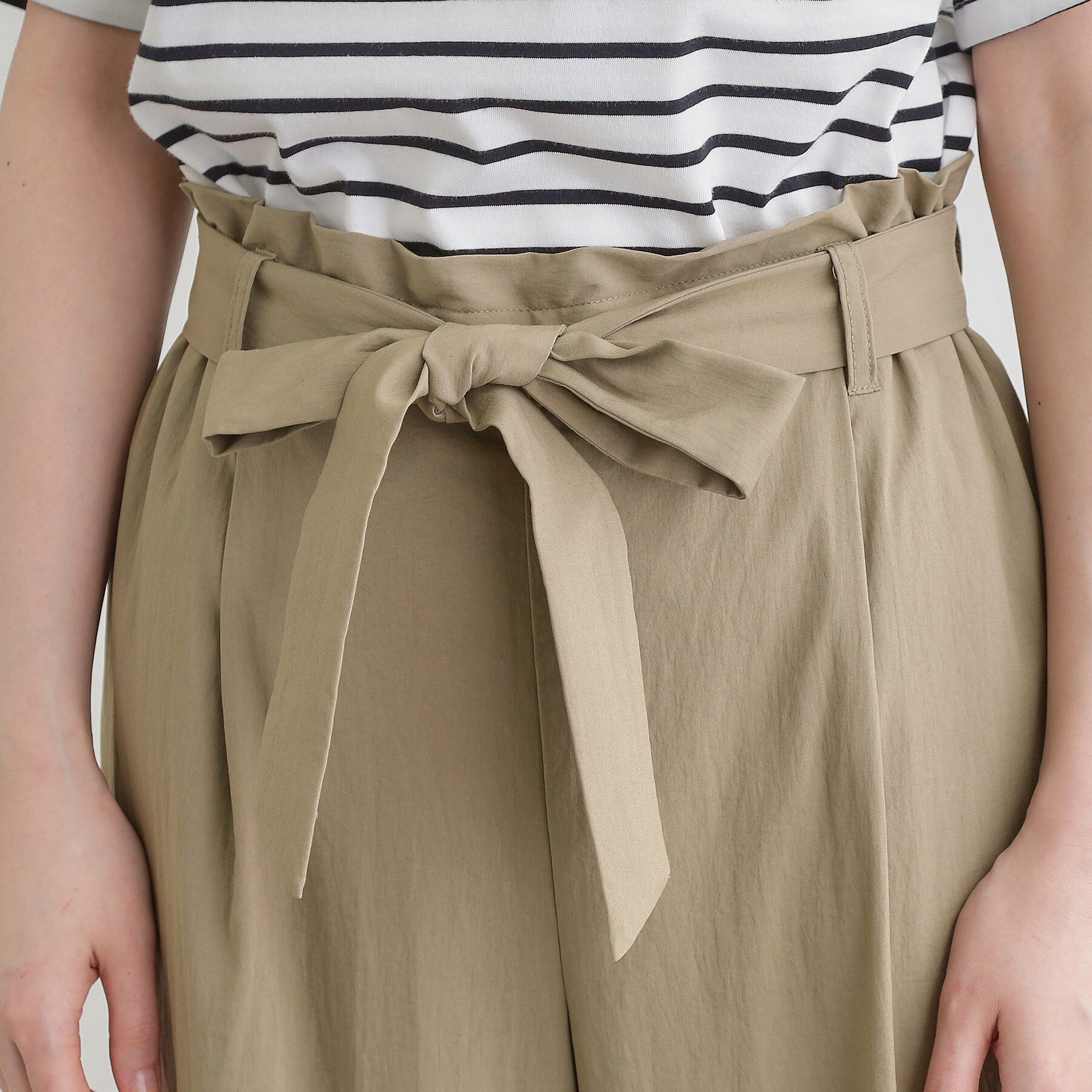 grove「【晴れの日も雨の日も】撥水イージーワイドパンツ」|その他|