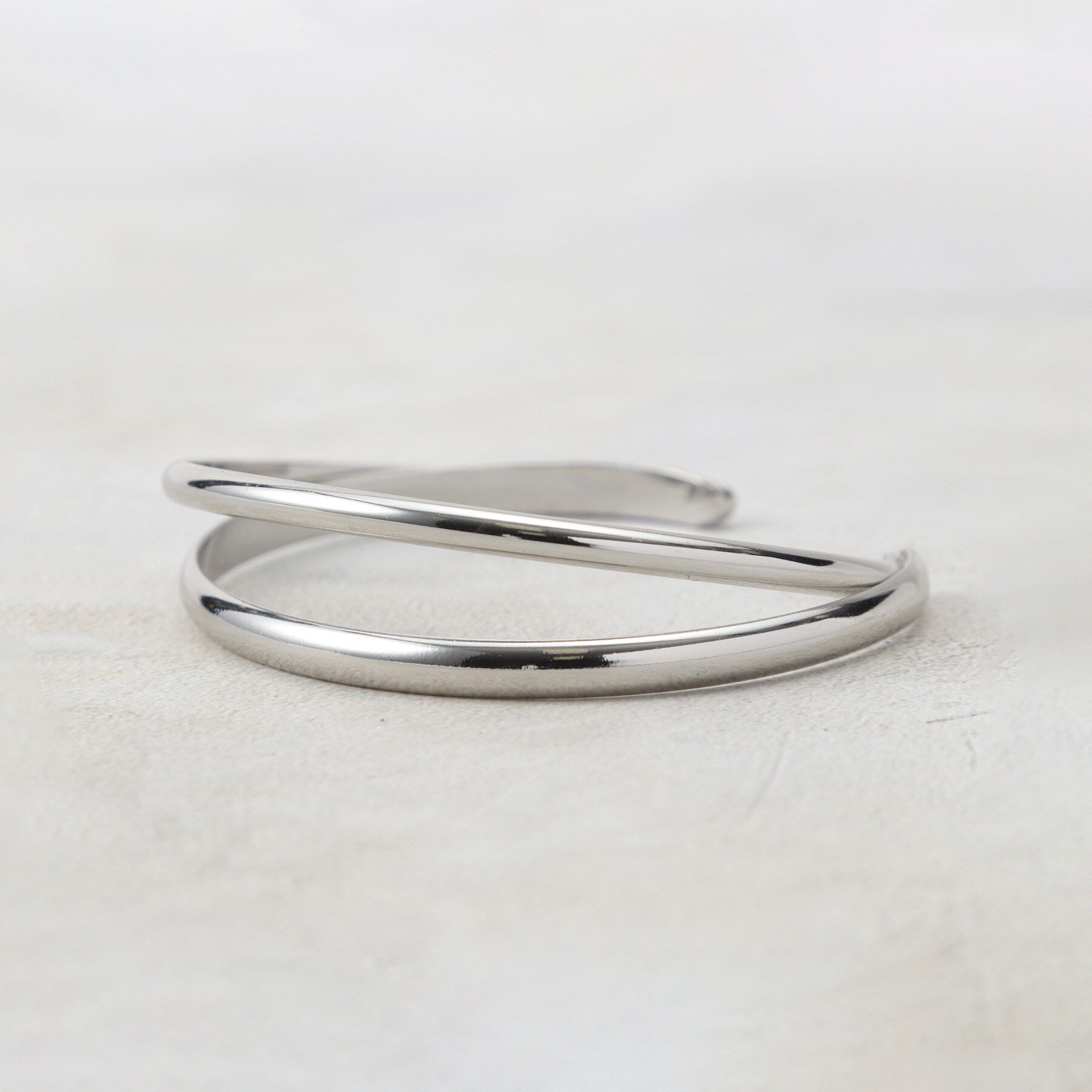 grove「ダブルメタルバングル」|ブレスレット・バングル|