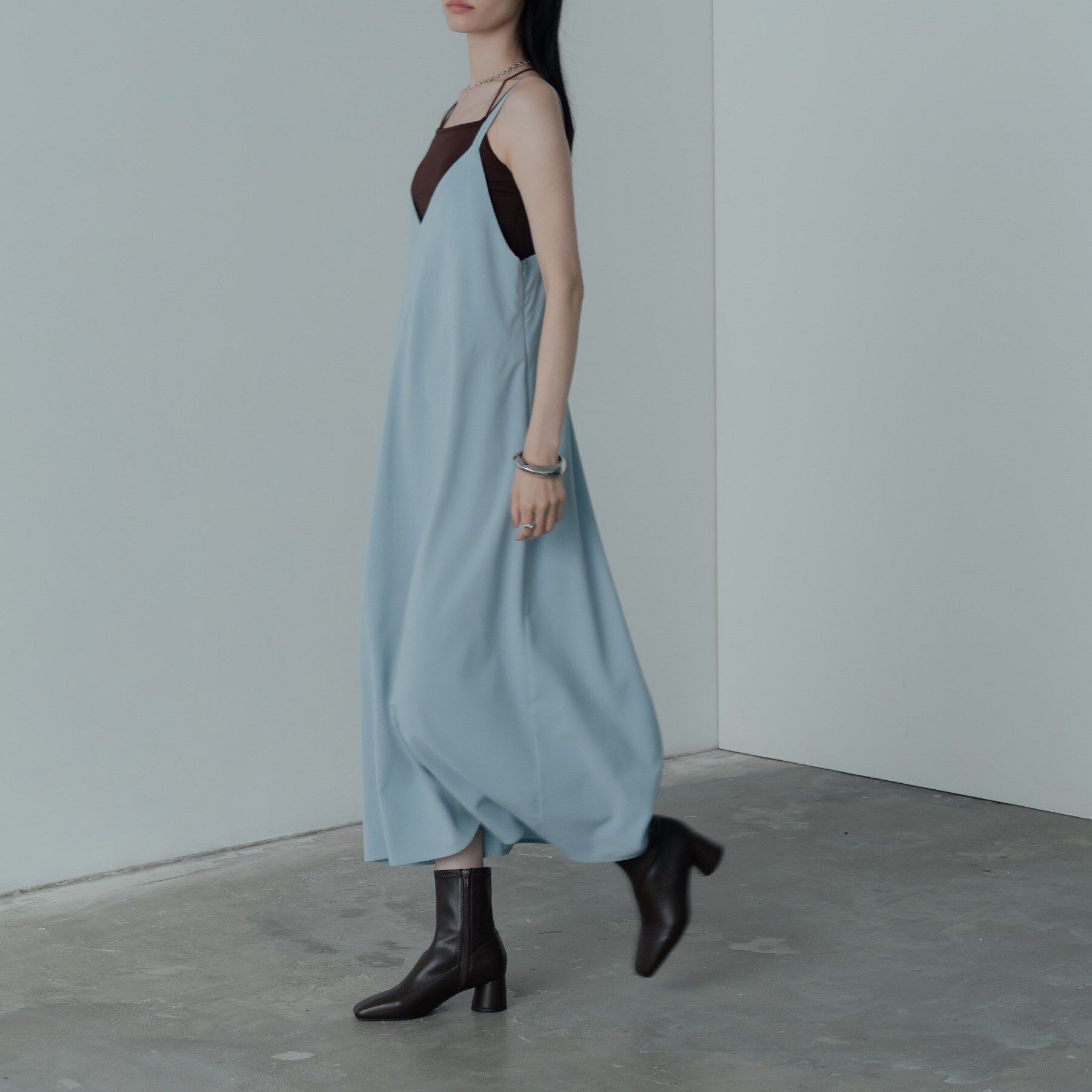 GALLEST「タイトフレアキャミドレス」|ワンピース|