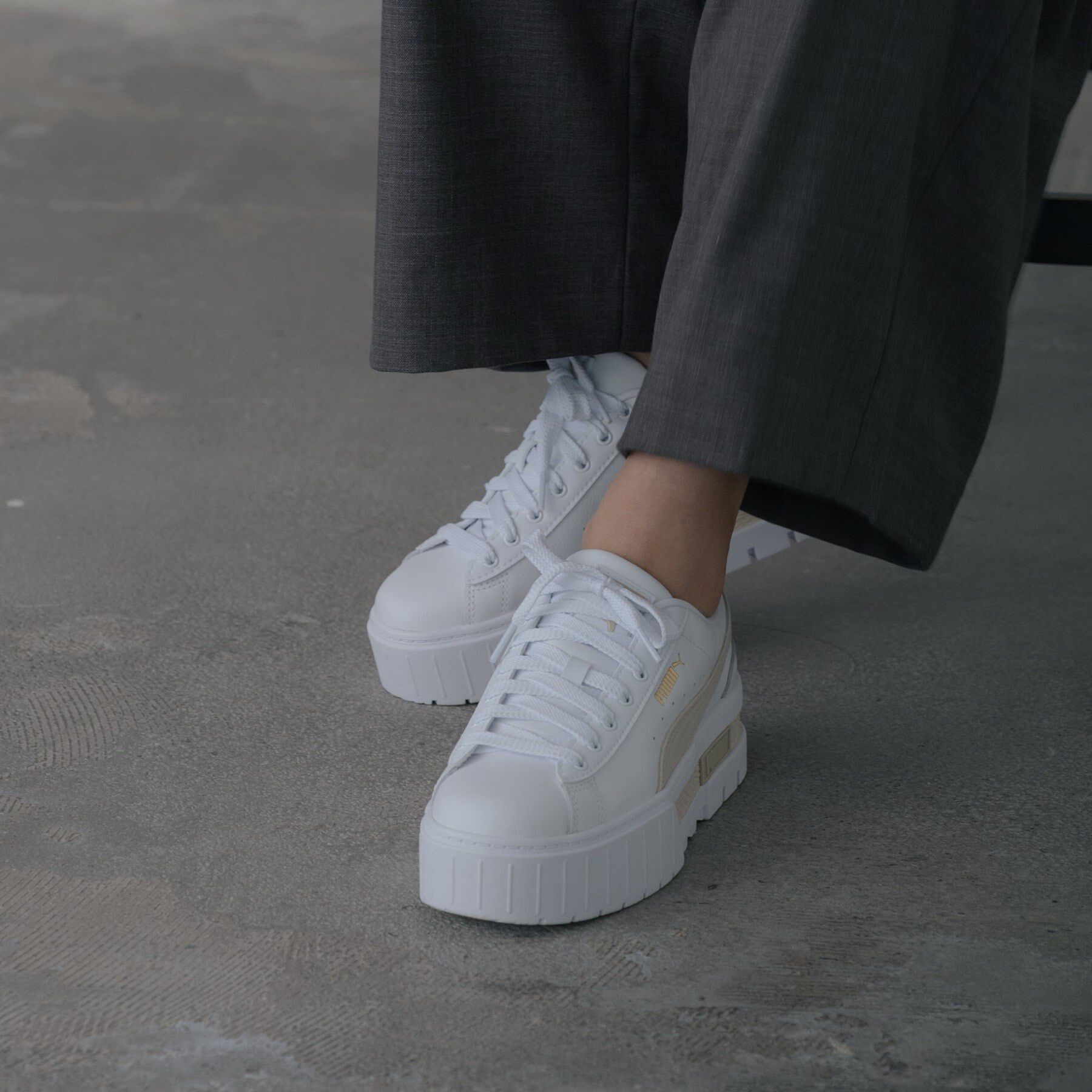 GALLEST「【PUMA】ウィメンズ メイズ レザー スニーカー」|スニーカー|