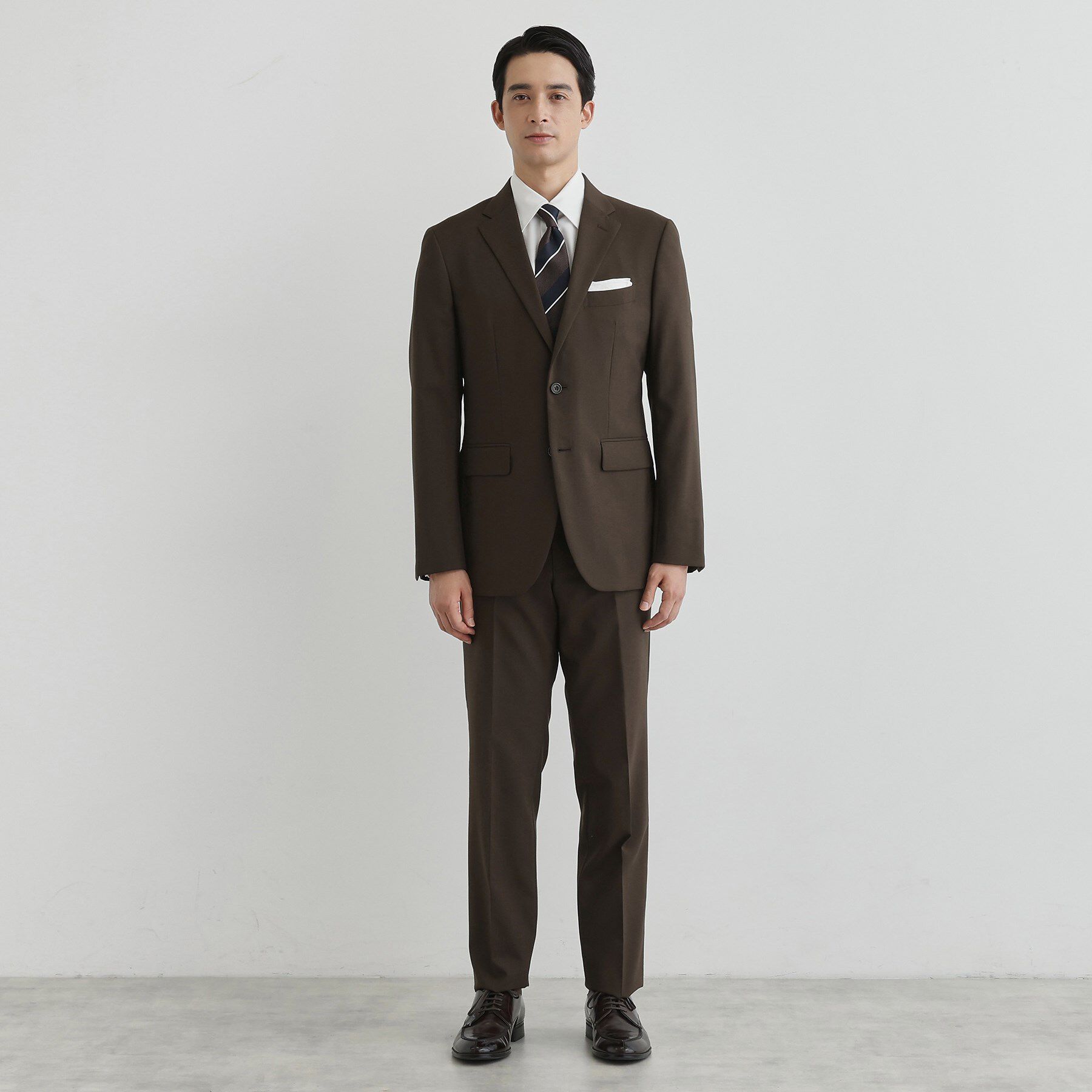 TAKEO KIKUCHI「【Begin12月号掲載】コーデュラ（R）トロピカル ストレッチ スーツ」|スーツ|