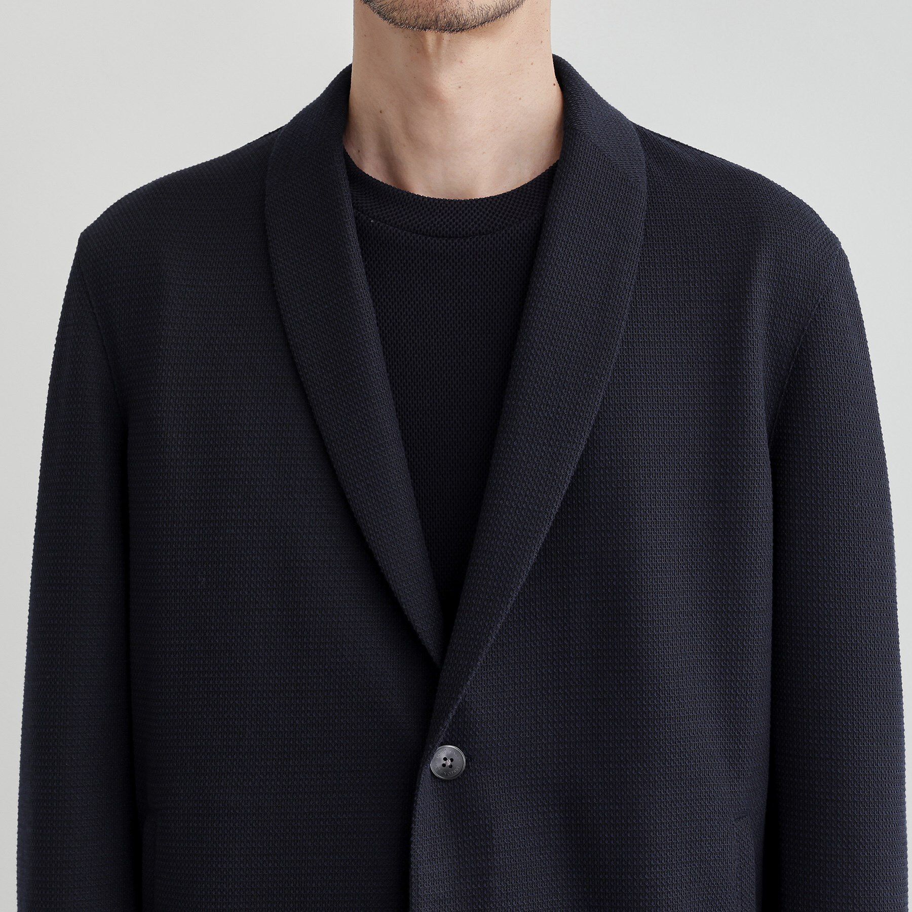 TAKEO KIKUCHI「【尾州織】ショールカラー カーディガン」|カーディガン|