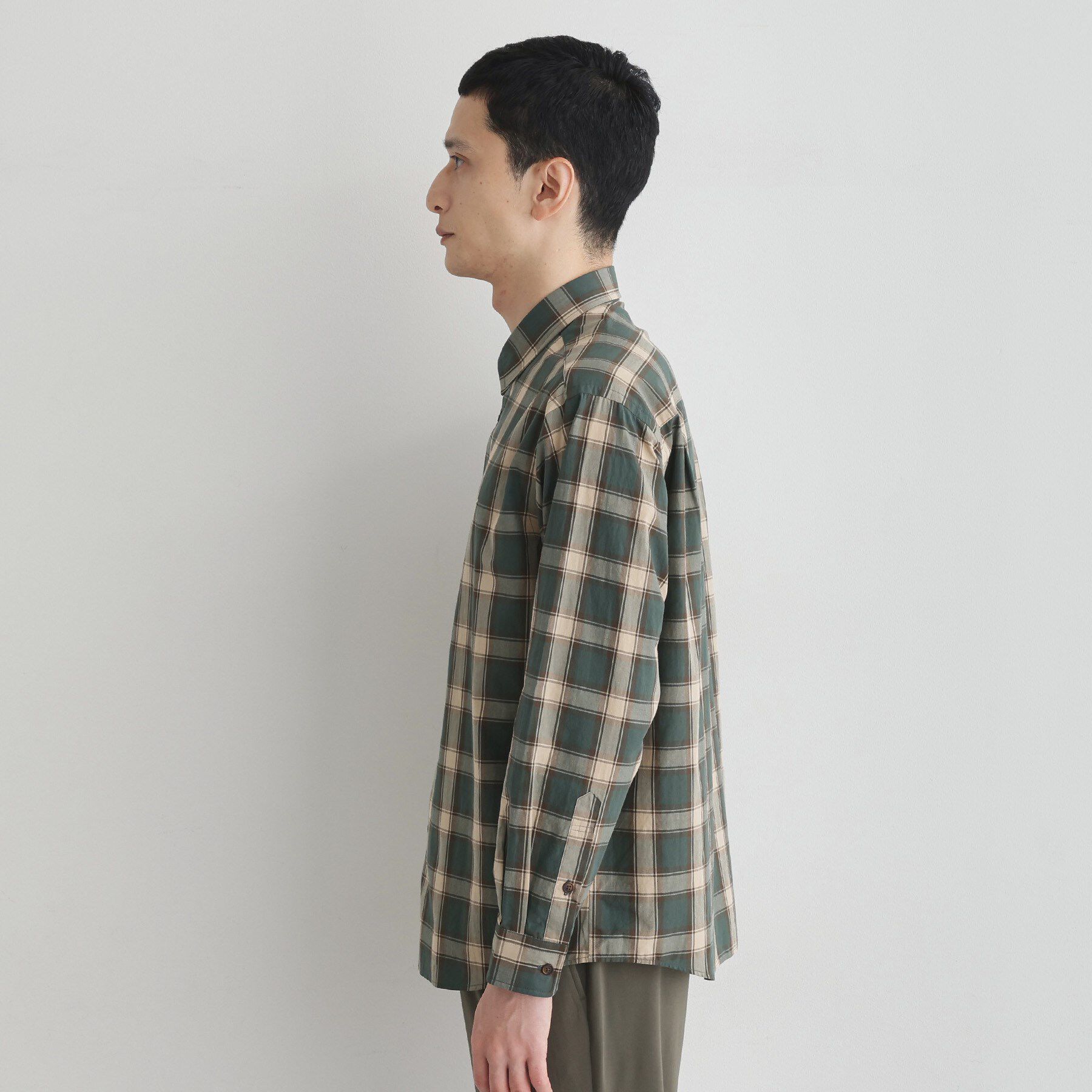 TAKEO KIKUCHI「【LIMITED】ダークチェック長袖シャツ」|シャツ・ブラウス|