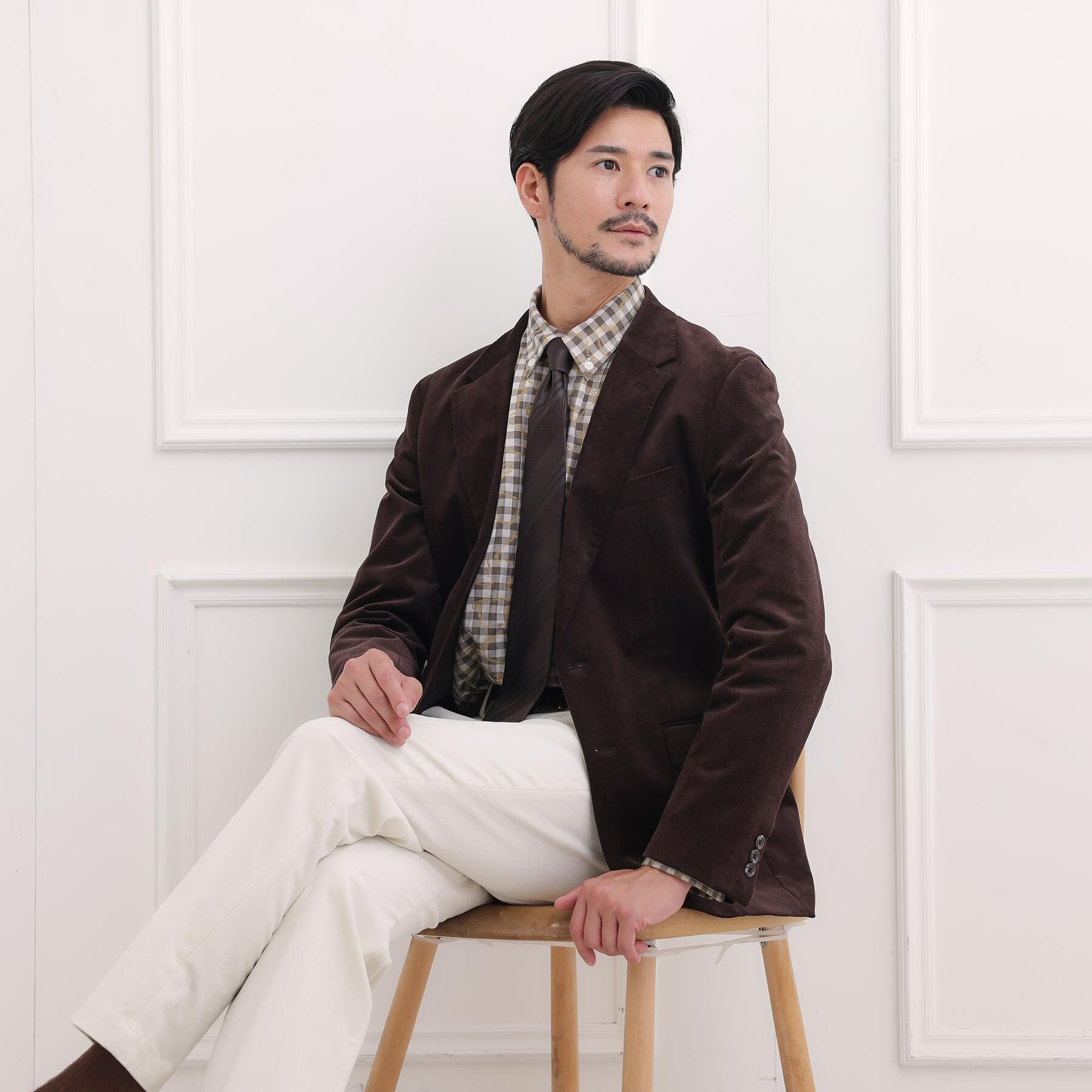 TAKEO KIKUCHI「【Sサイズ～】ストレッチコーデュロイ ジャケット」|テーラードジャケット|