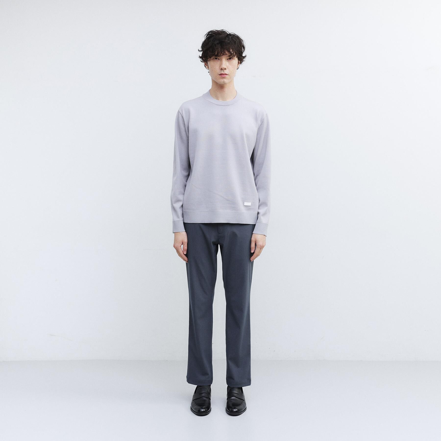 TAKEO KIKUCHI「【Sサイズ～】アンチピリング テーラードネック ニット」|ニット・セーター|