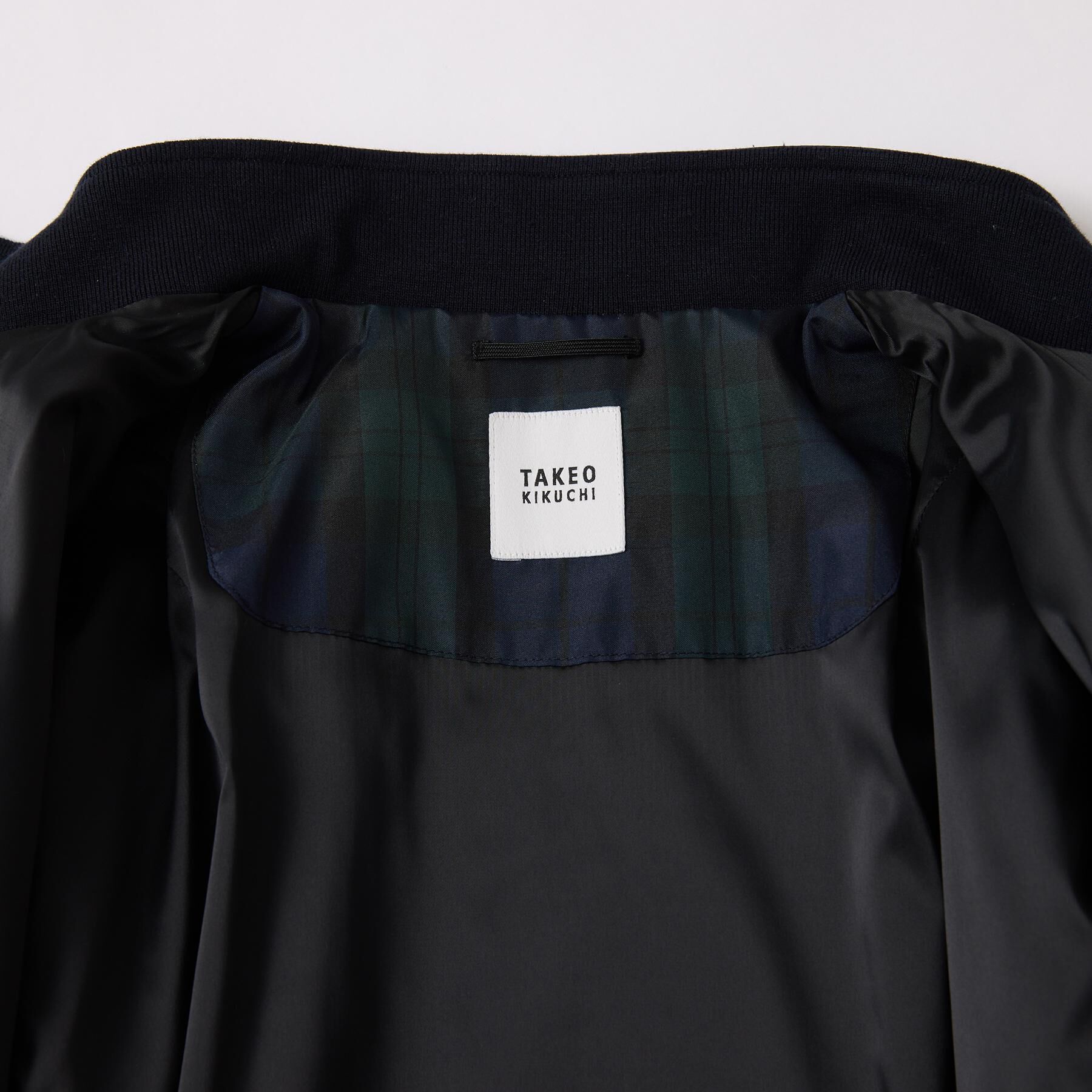 TAKEO KIKUCHI「スタンドカラー ショート リブ ブルゾン」|ブルゾン・スタジャン|