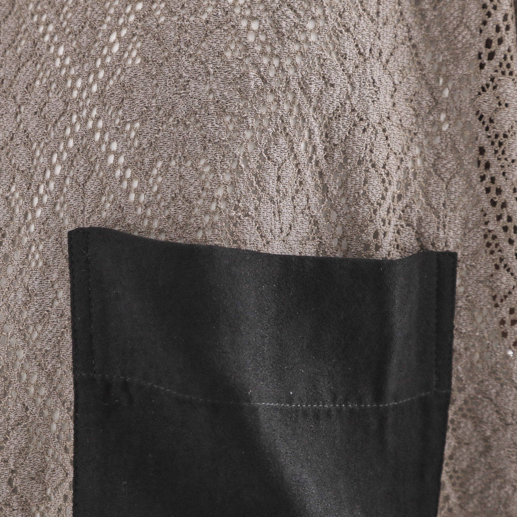 tk.TAKEO KIKUCHI「サマースエードコンビレースシャツ」|シャツ・ブラウス|