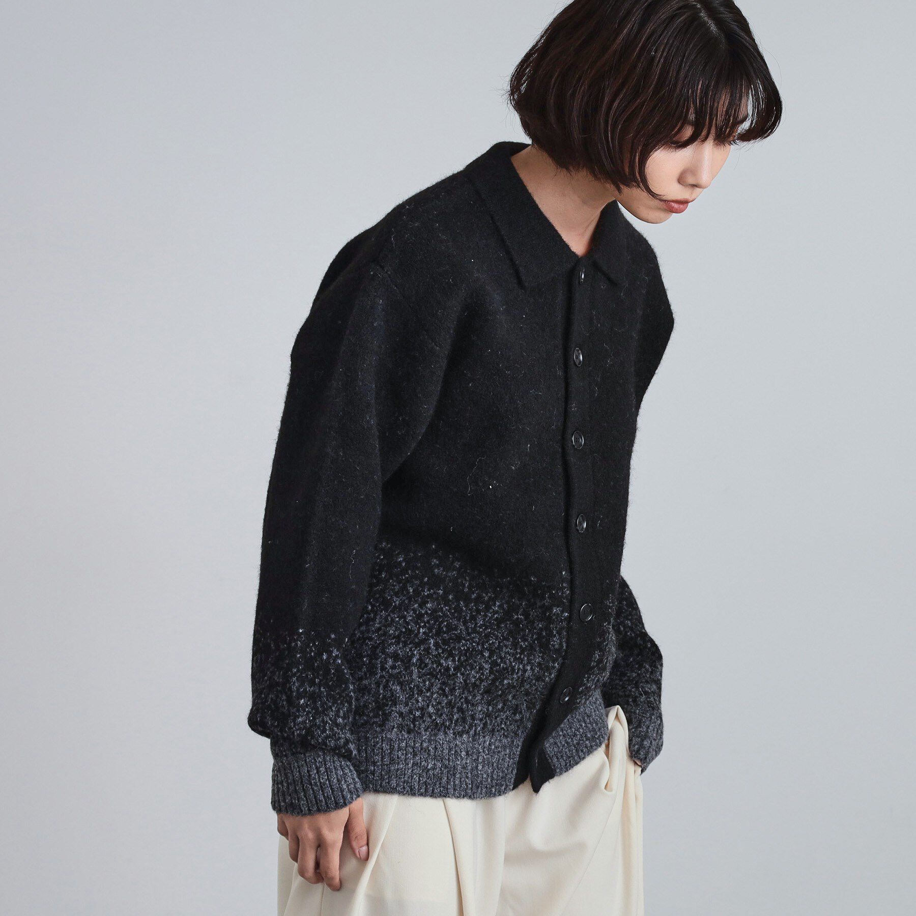 tk.TAKEO KIKUCHI「ミスティーシャギーカーディガン」|カーディガン|