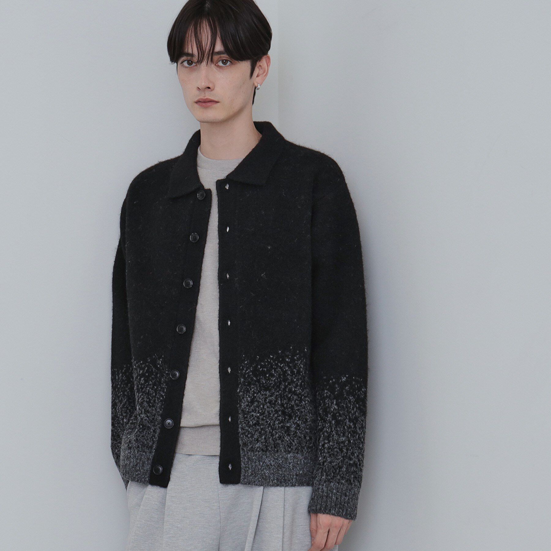 tk.TAKEO KIKUCHI「ミスティーシャギーカーディガン」|カーディガン|