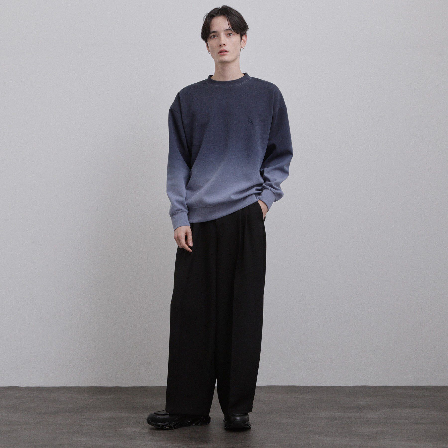 tk.TAKEO KIKUCHI「グラデーションスウェット」|パーカー|