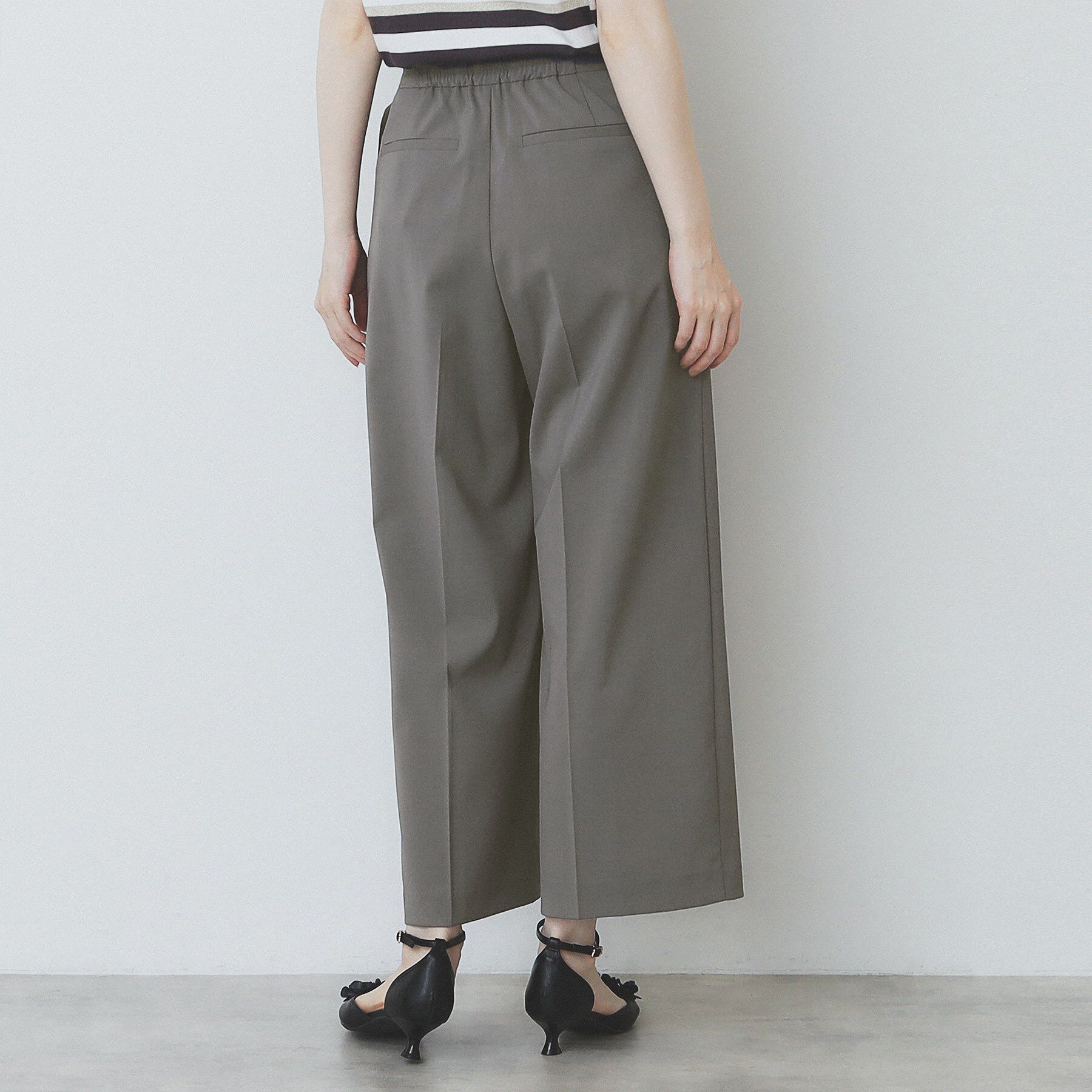 index「ラップストレートパンツ【接触冷感/抗ピル/洗濯機洗い可/イージーアイロン】」|その他|