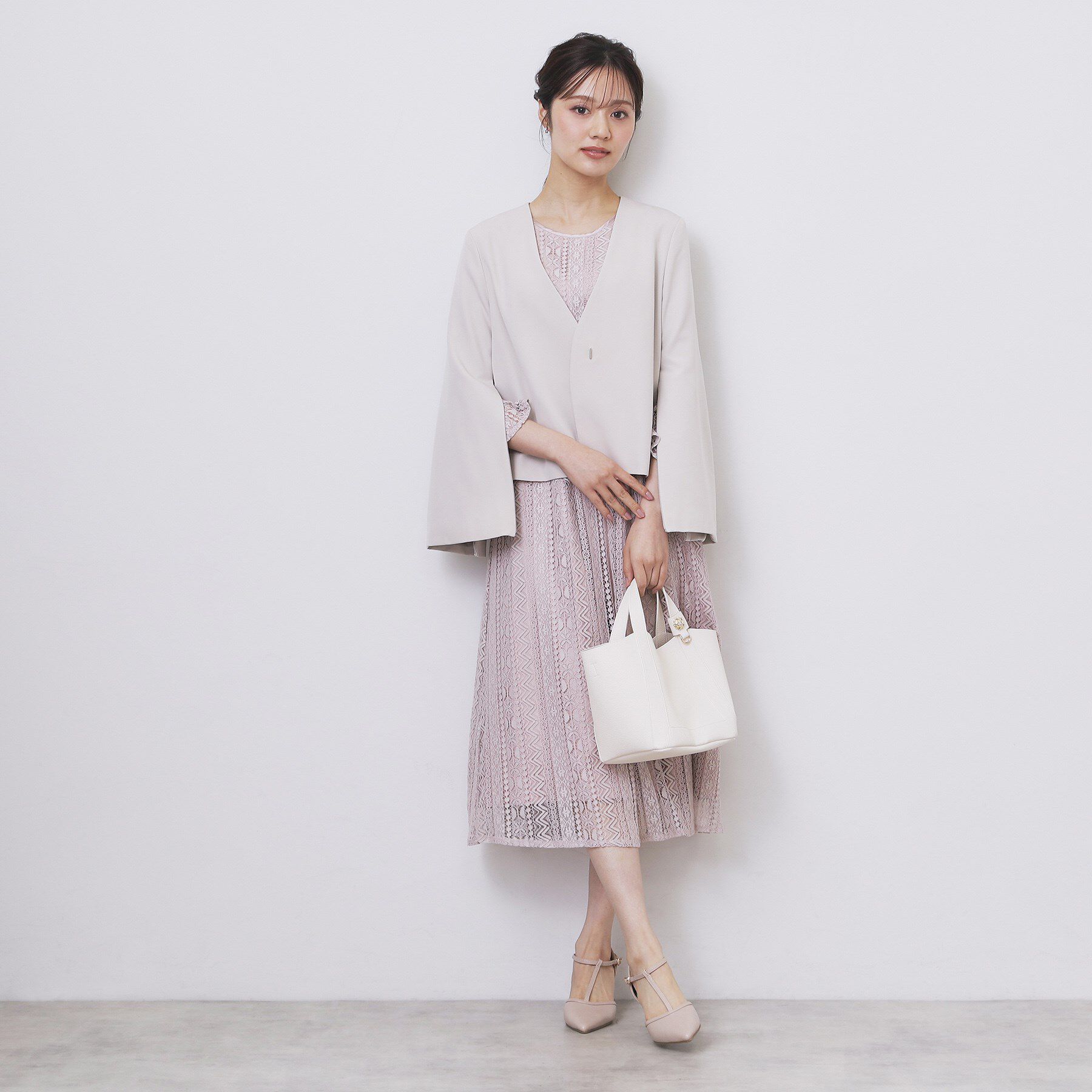 index「ノーカラージャケット【洗濯機OK】」|ノーカラージャケット|