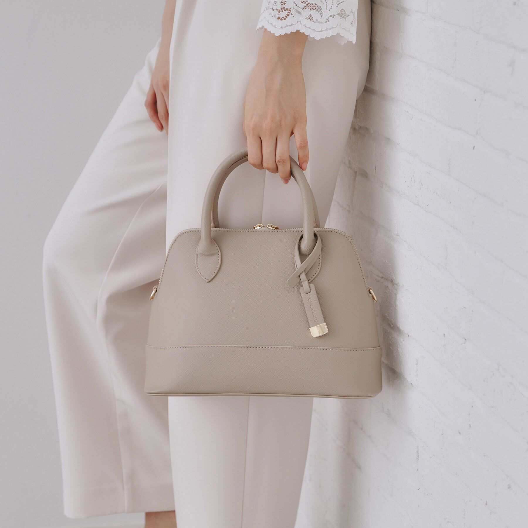 OPAQUE.CLIP「【2WAY/通勤・セレモニー対応】ブガッティバッグ」|ハンドバッグ|