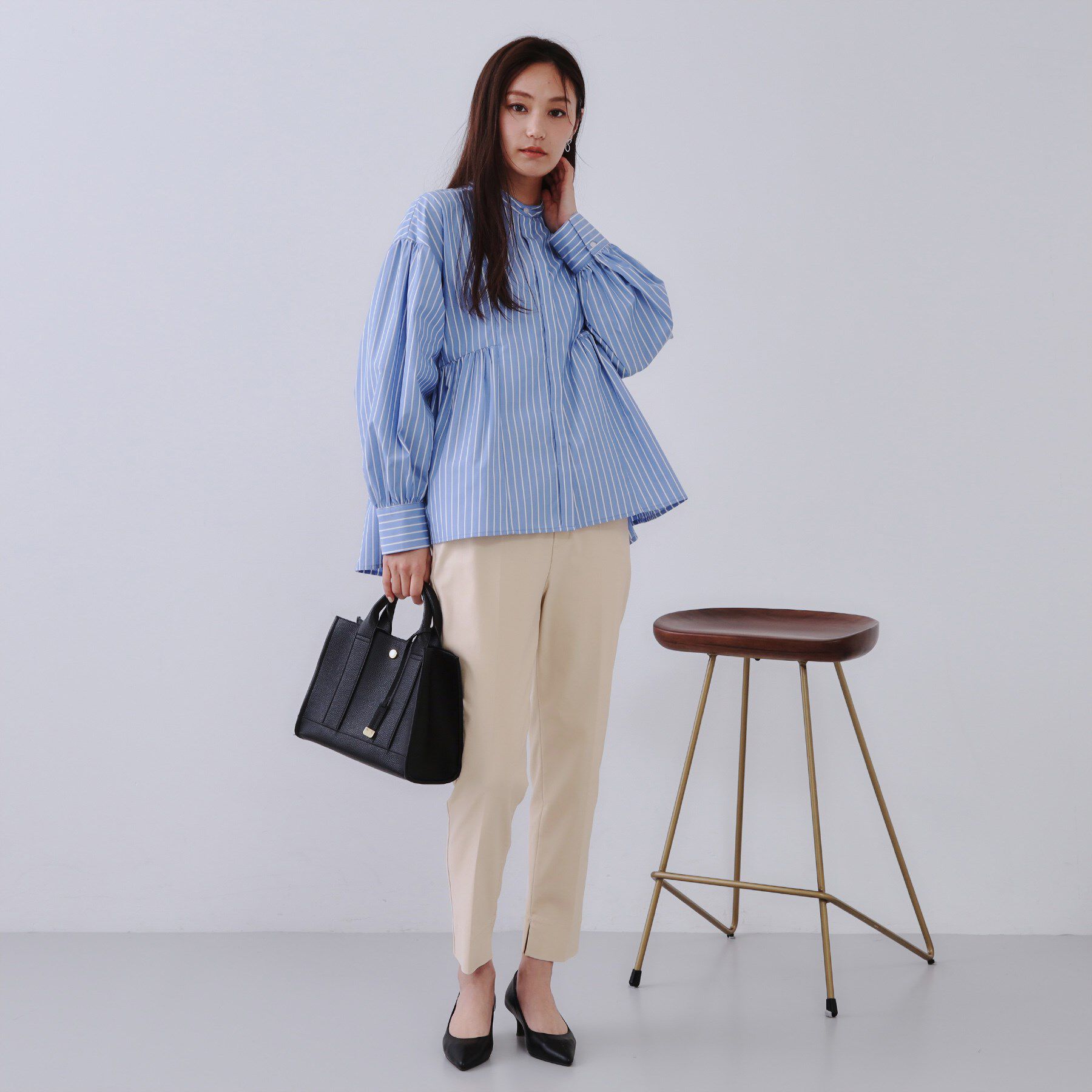 OPAQUE.CLIP「《S-LLsize》ハイストレッチイージースティックパンツ【洗濯機洗い可】」|その他|