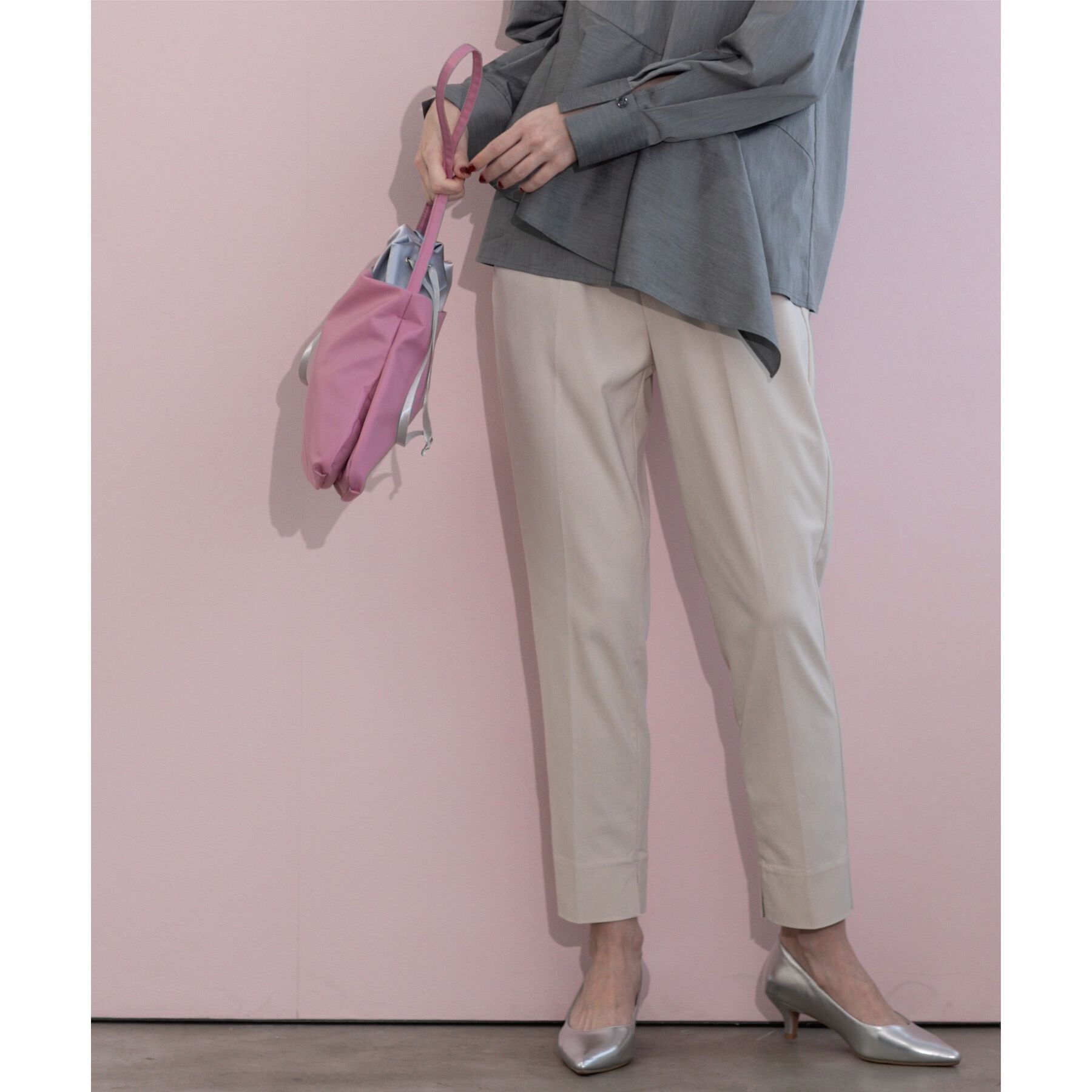 OPAQUE.CLIP「《S-LLsize》ハイストレッチイージースティックパンツ【洗濯機洗い可】」|その他|