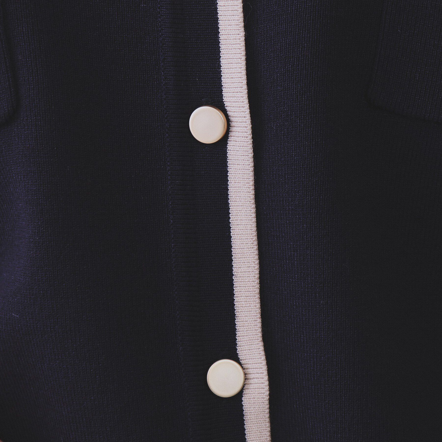 OPAQUE.CLIP「《美人百花掲載》配色ラインカーディガン/アンサンブル対応【洗濯機洗い可】」|カーディガン|