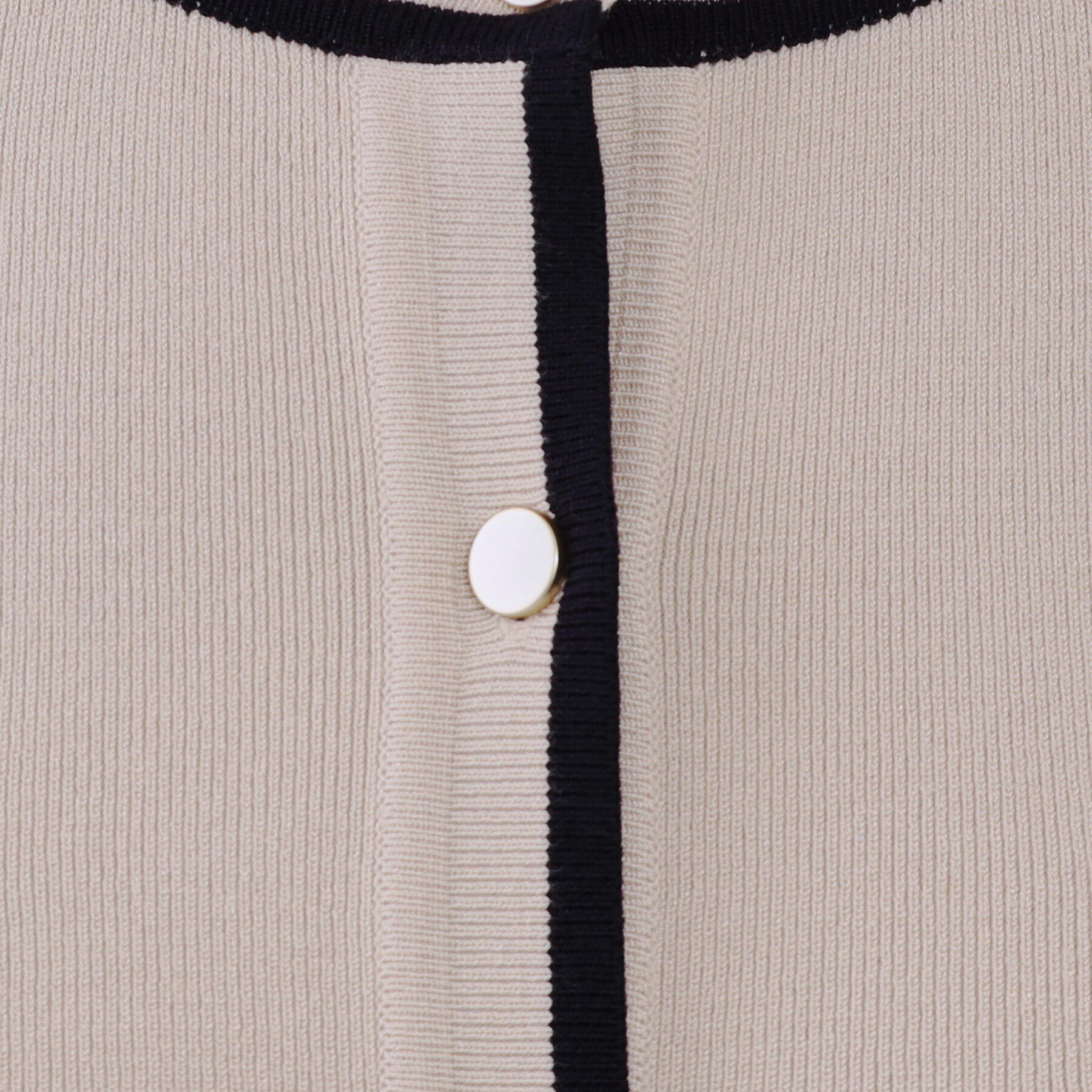 OPAQUE.CLIP「《美人百花掲載》配色ラインカーディガン/アンサンブル対応【洗濯機洗い可】」|カーディガン|