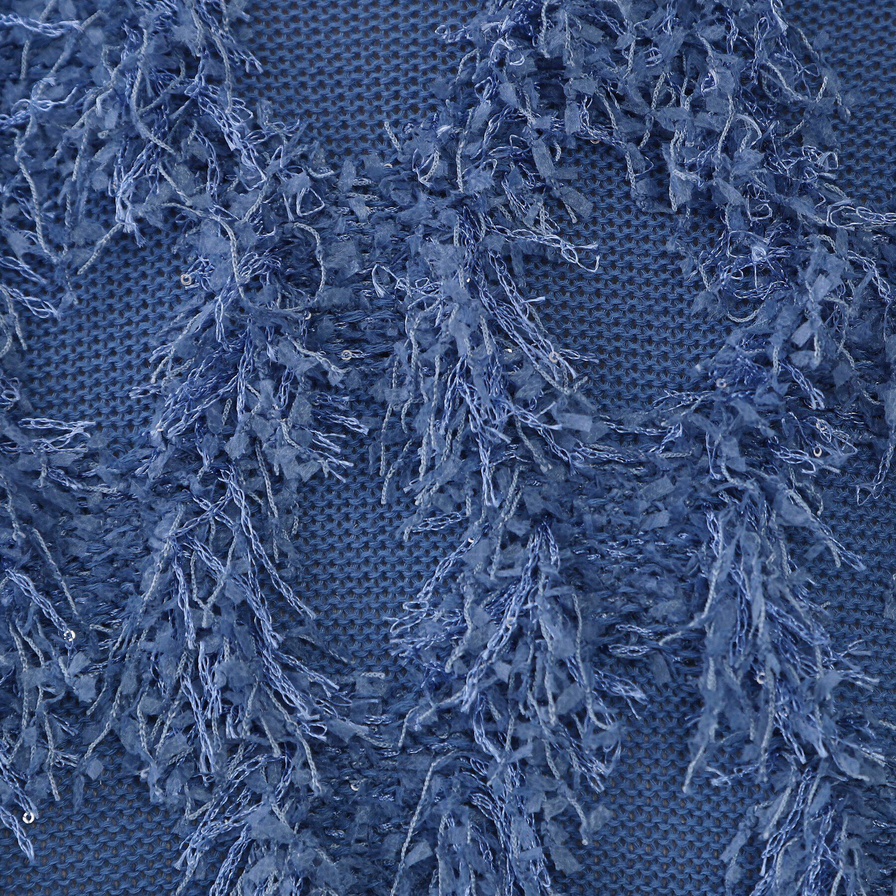 OPAQUE.CLIP「フリンジスパンコールニット【洗える】」|ニット・セーター|