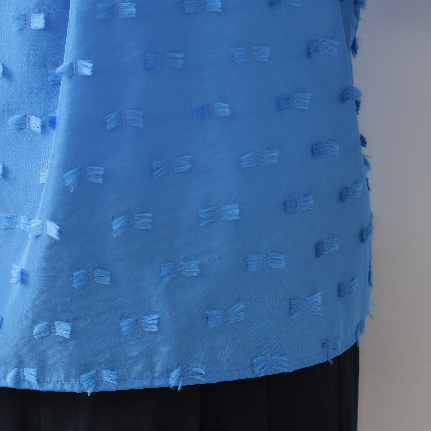 OPAQUE.CLIP「ジャカードボリュームブラウス【洗濯機洗い可】」|シャツ・ブラウス|